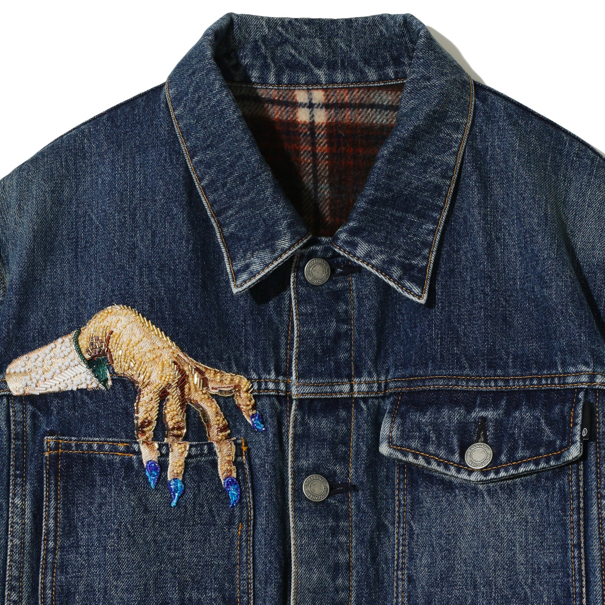 Undercover Mens Denim Jacket - Image 3