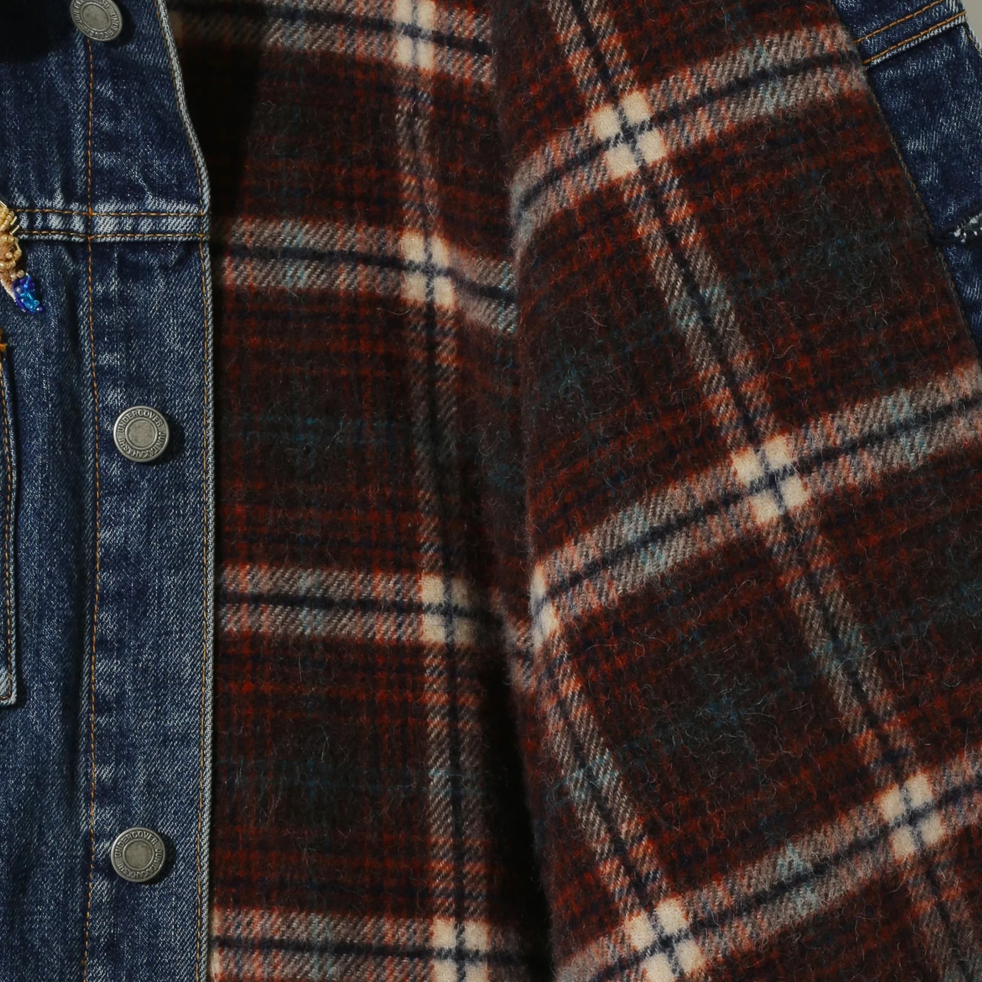 Undercover Mens Denim Jacket - Image 4