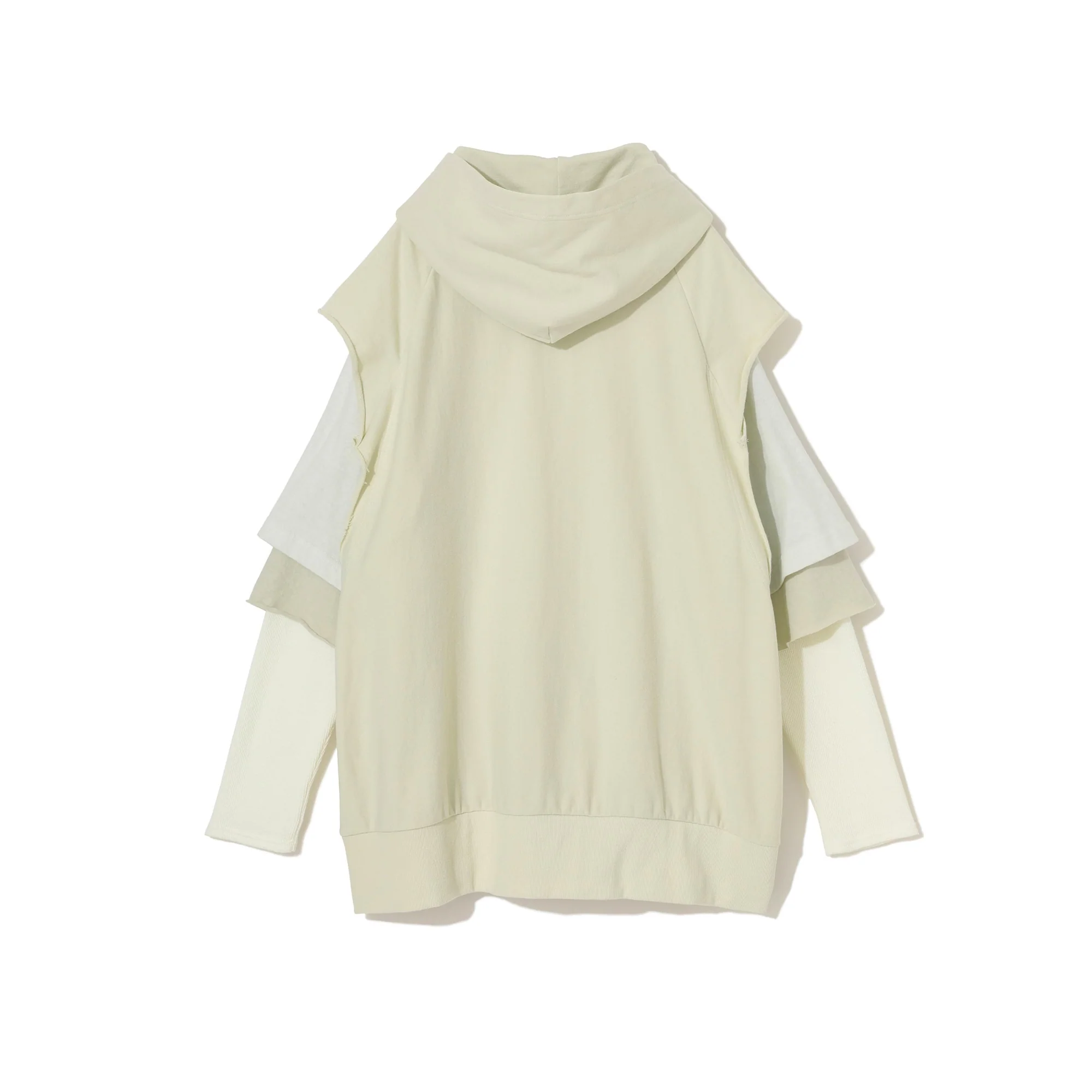 Undercover Mens Layered Sleeve Hoodie - Image 2
