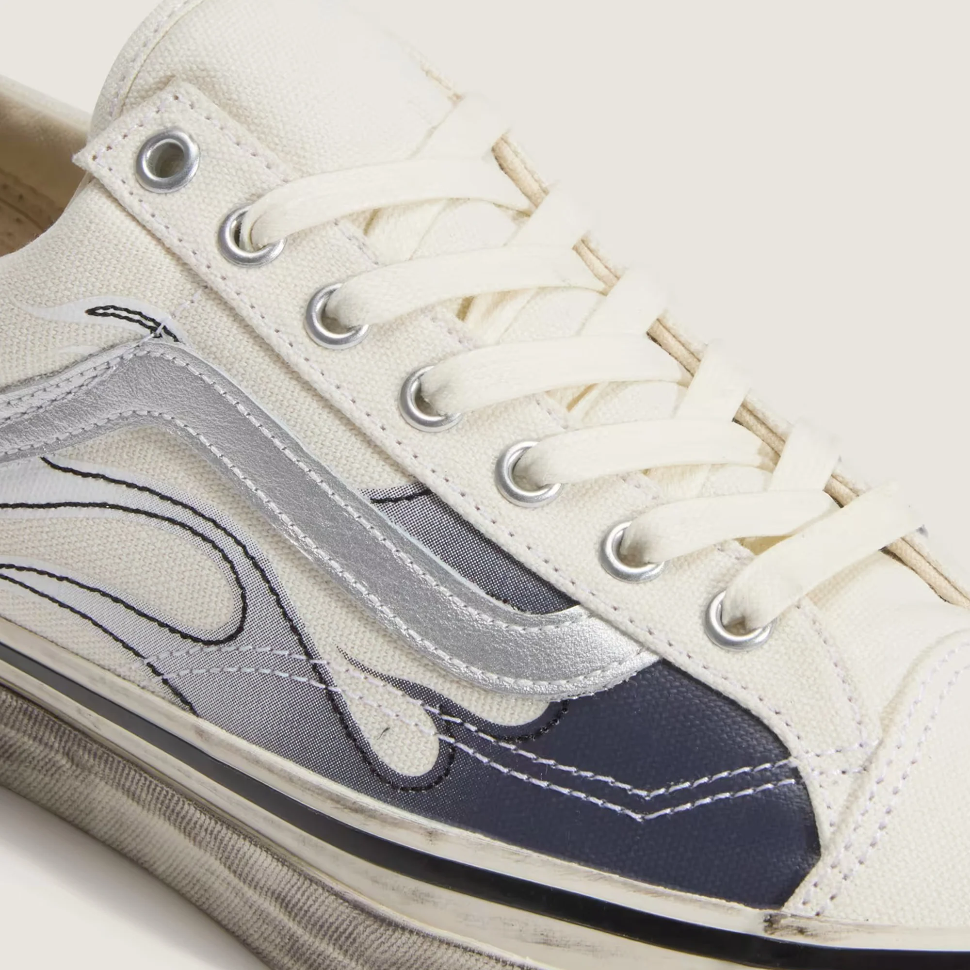 Vans Mens LX Old Skool 36 Archive Flame Shoes - Image 4