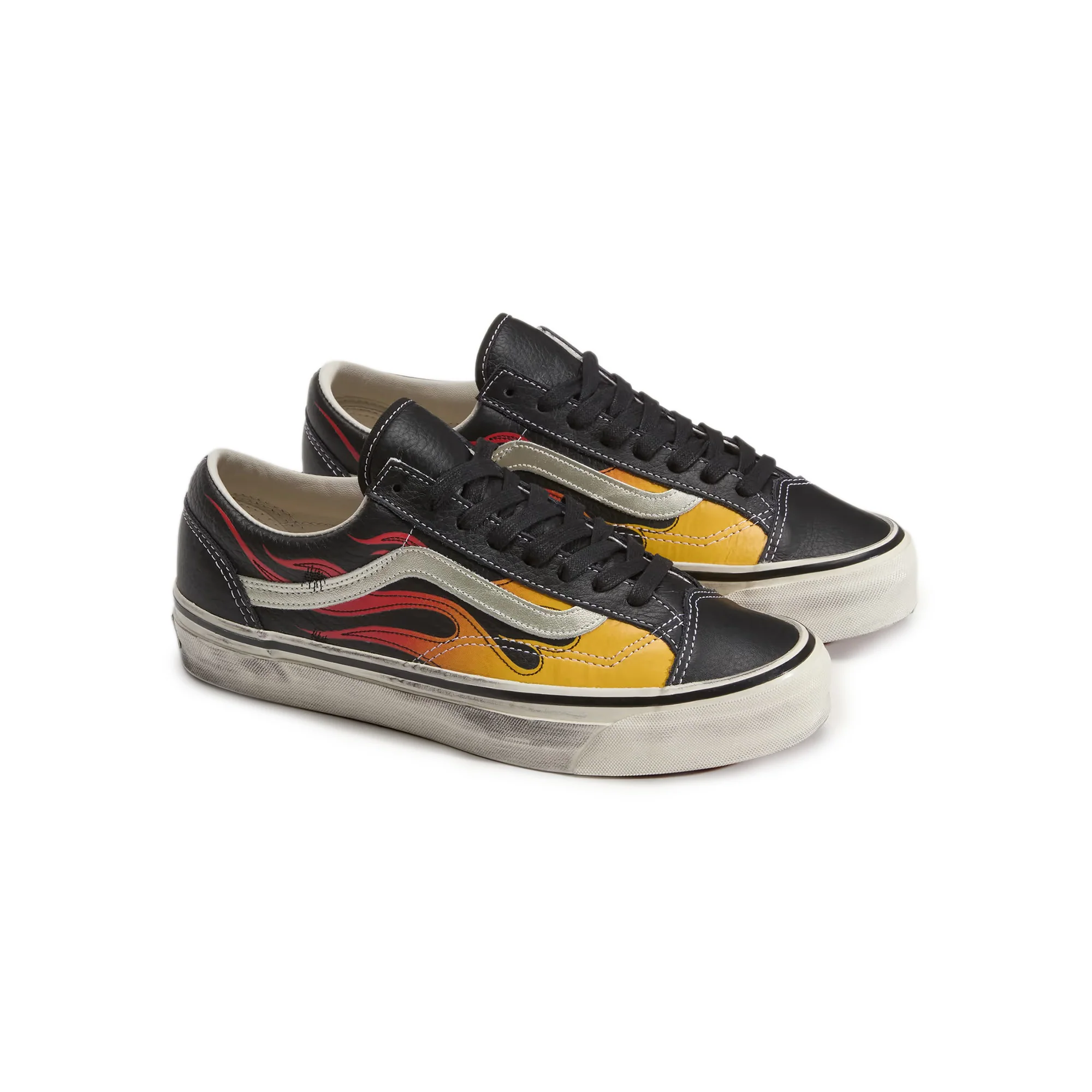 Vans Mens LX Old Skool 36 Archive Flame Shoes - Image 2