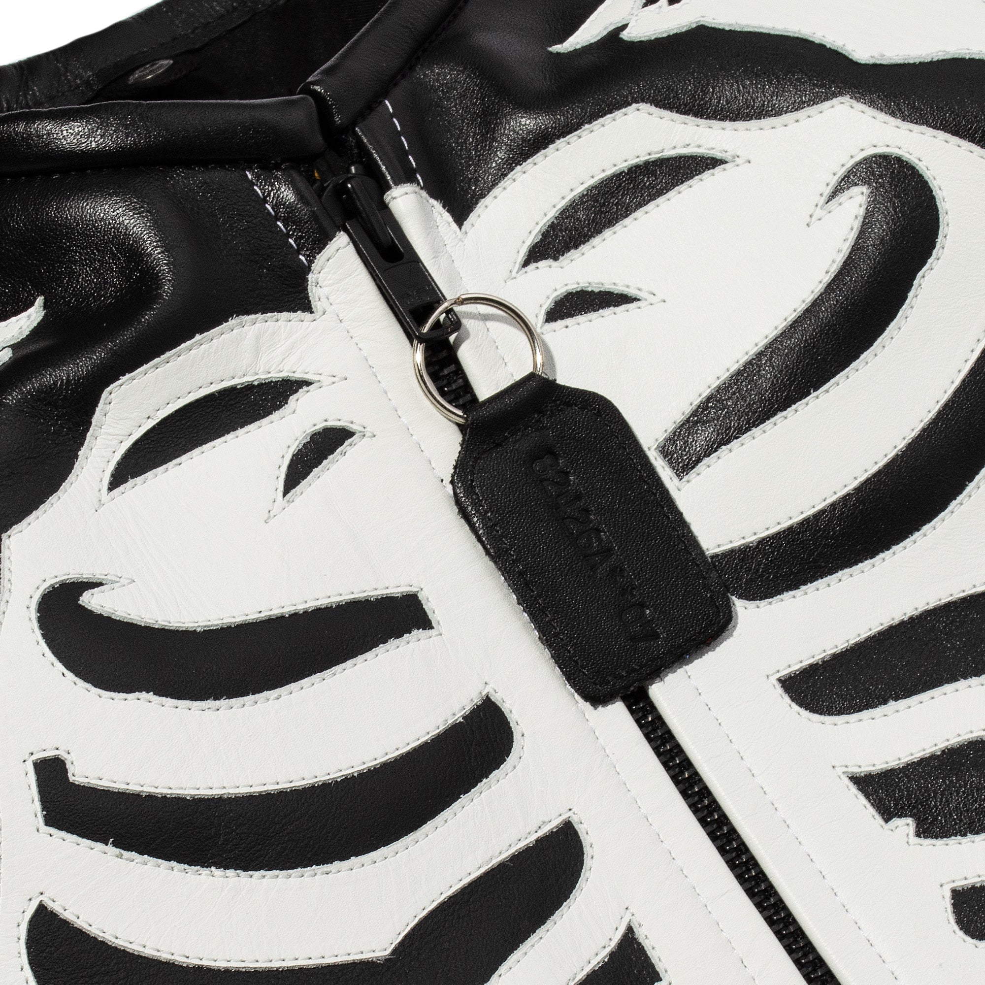 Vanson Leathers Mens Bones Flat Jacket - Image 3