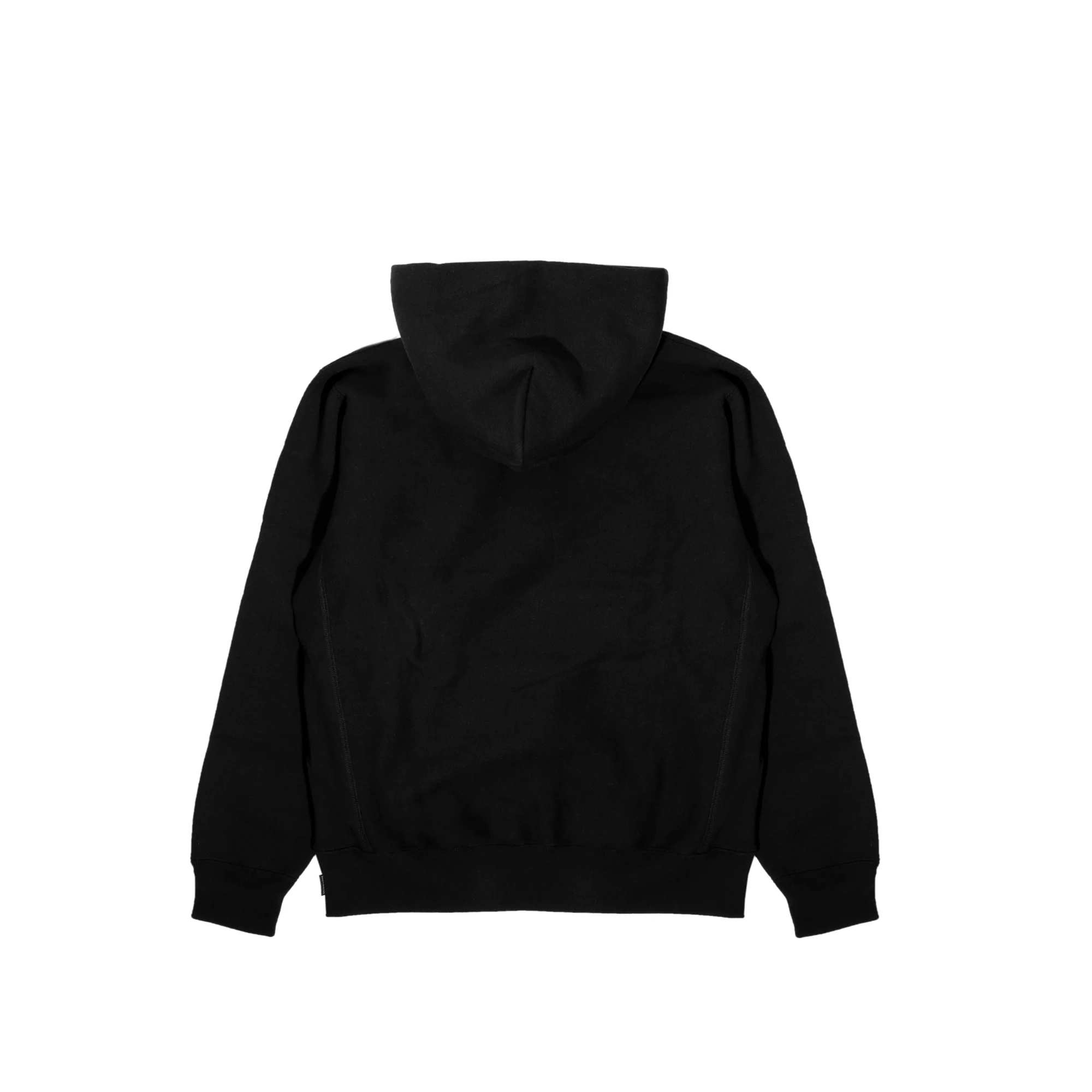 Wacko Maria Mens Heavy Weight Pullover Hoodie 'Black' - Image 2