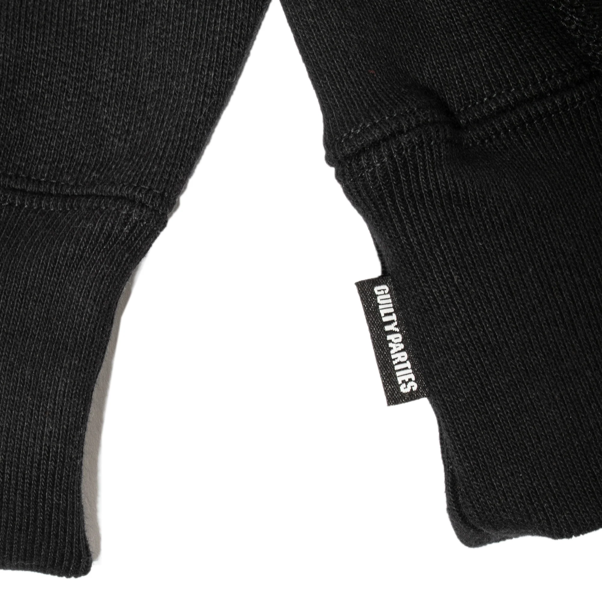 Wacko Maria Mens Heavy Weight Pullover Hoodie 'Black' - Image 4