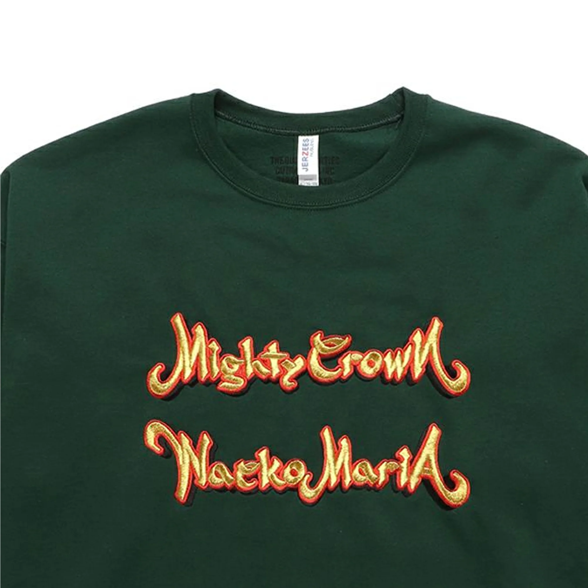 Wacko Maria Mens Mighty Crown Crew Neck Sweatshirt - Image 2