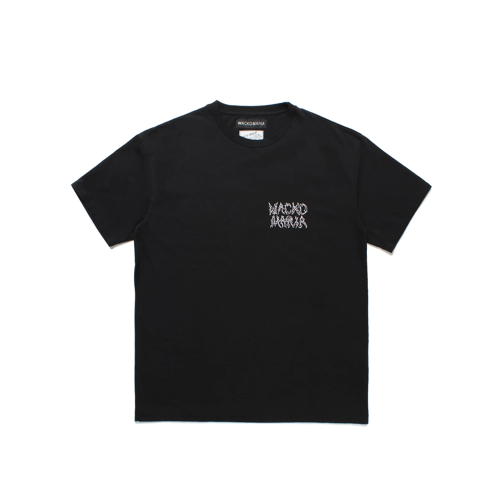 Wacko Maria Mens Neck Face Washed Heavyweight Tee