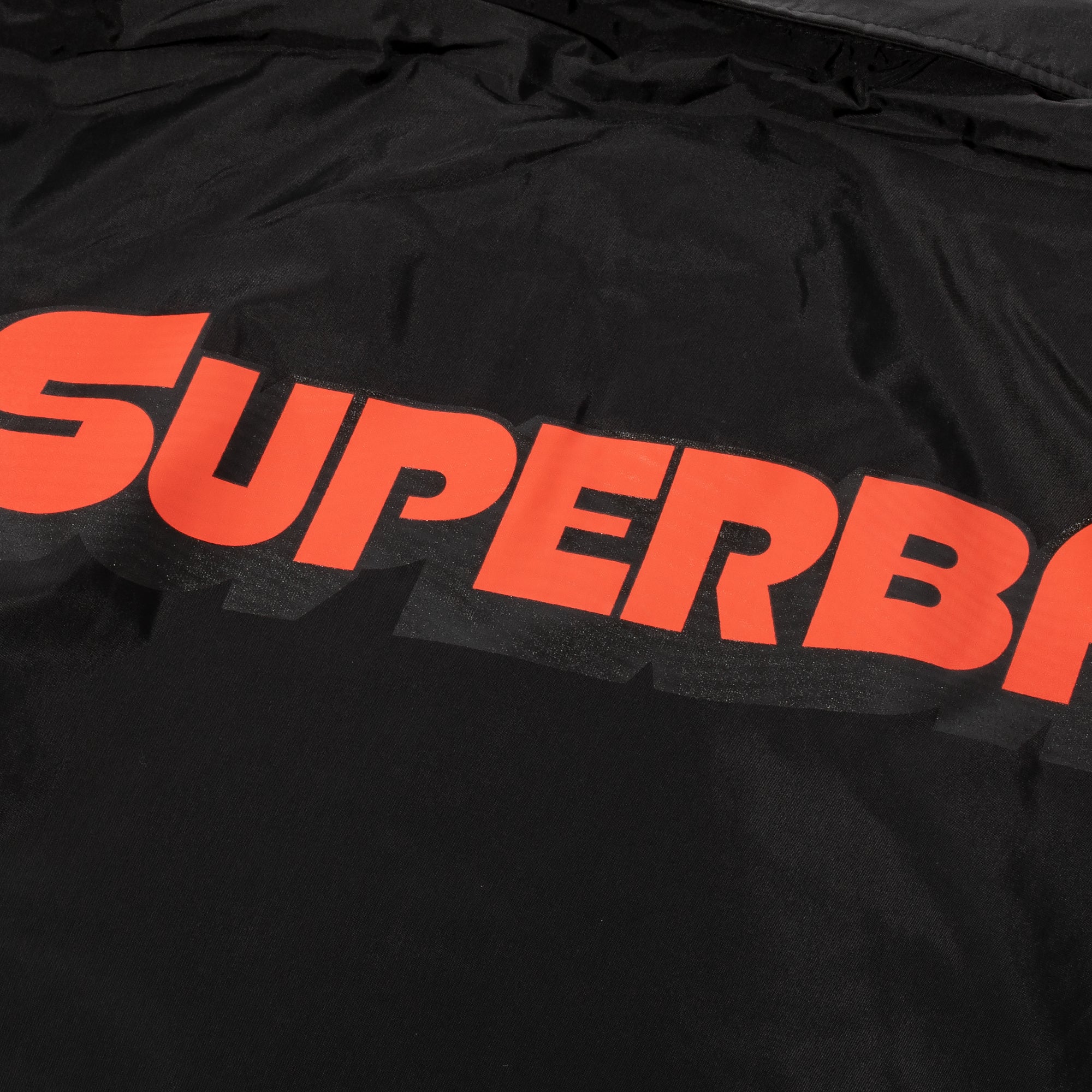 Wacko Maria Mens Super Bad Coach Jacket 'Black' - Image 4