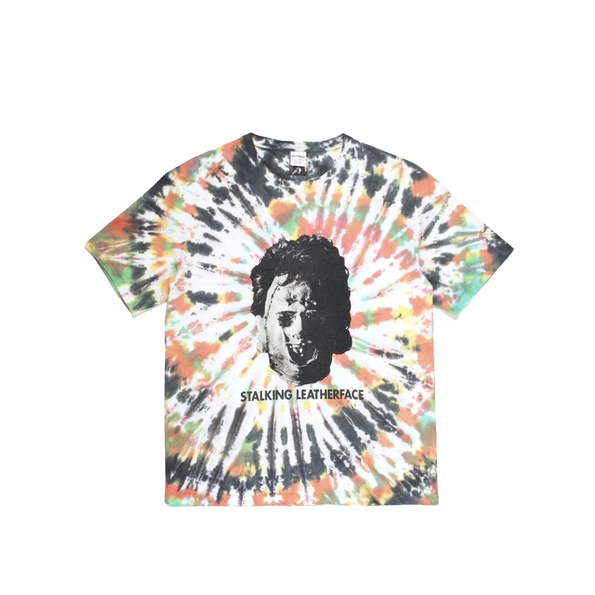 Wacko Maria Mens The Texas Chainsaw Massacre Tie Dye Crew Neck Tee