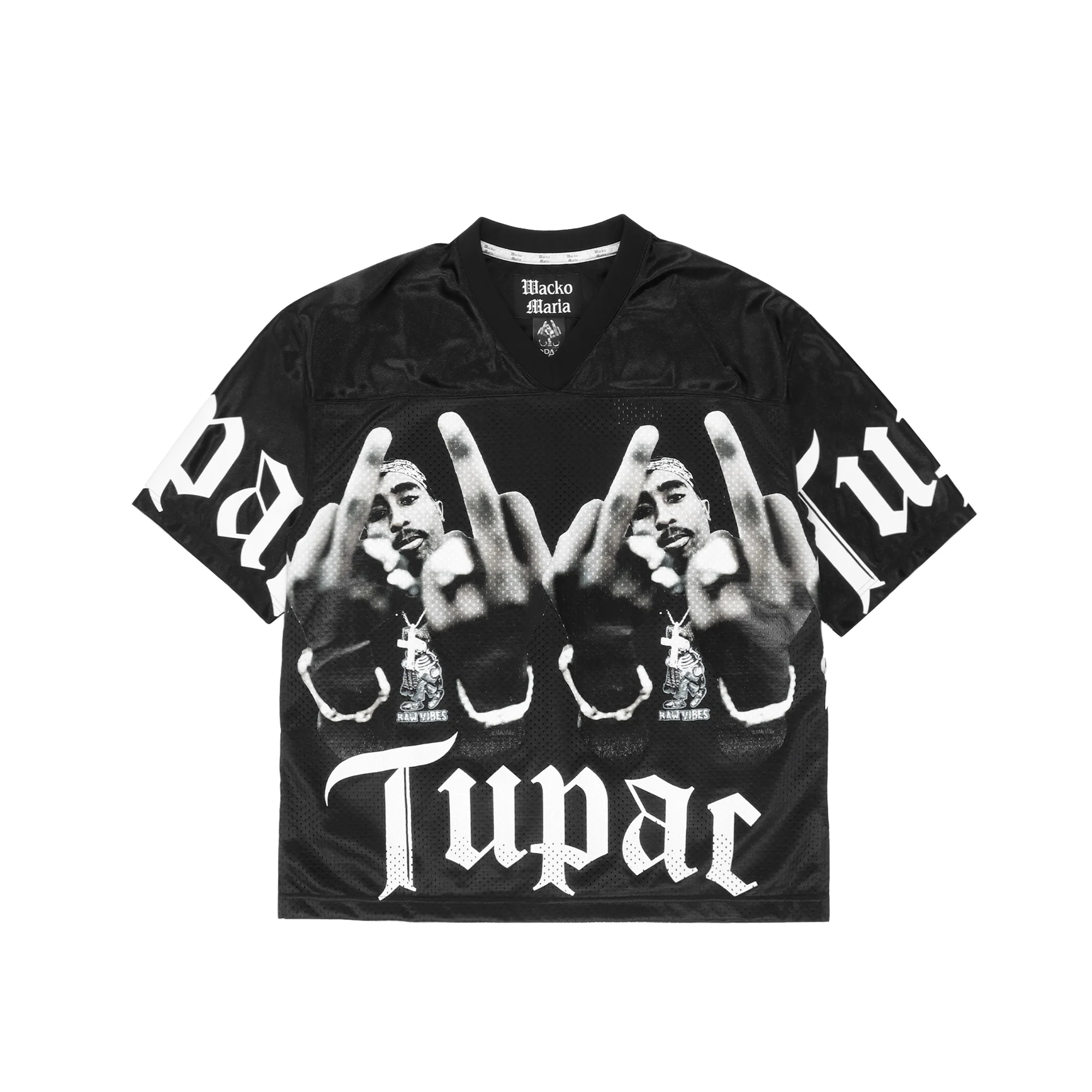 Wacko Maria Mens Tupac Football Shirt