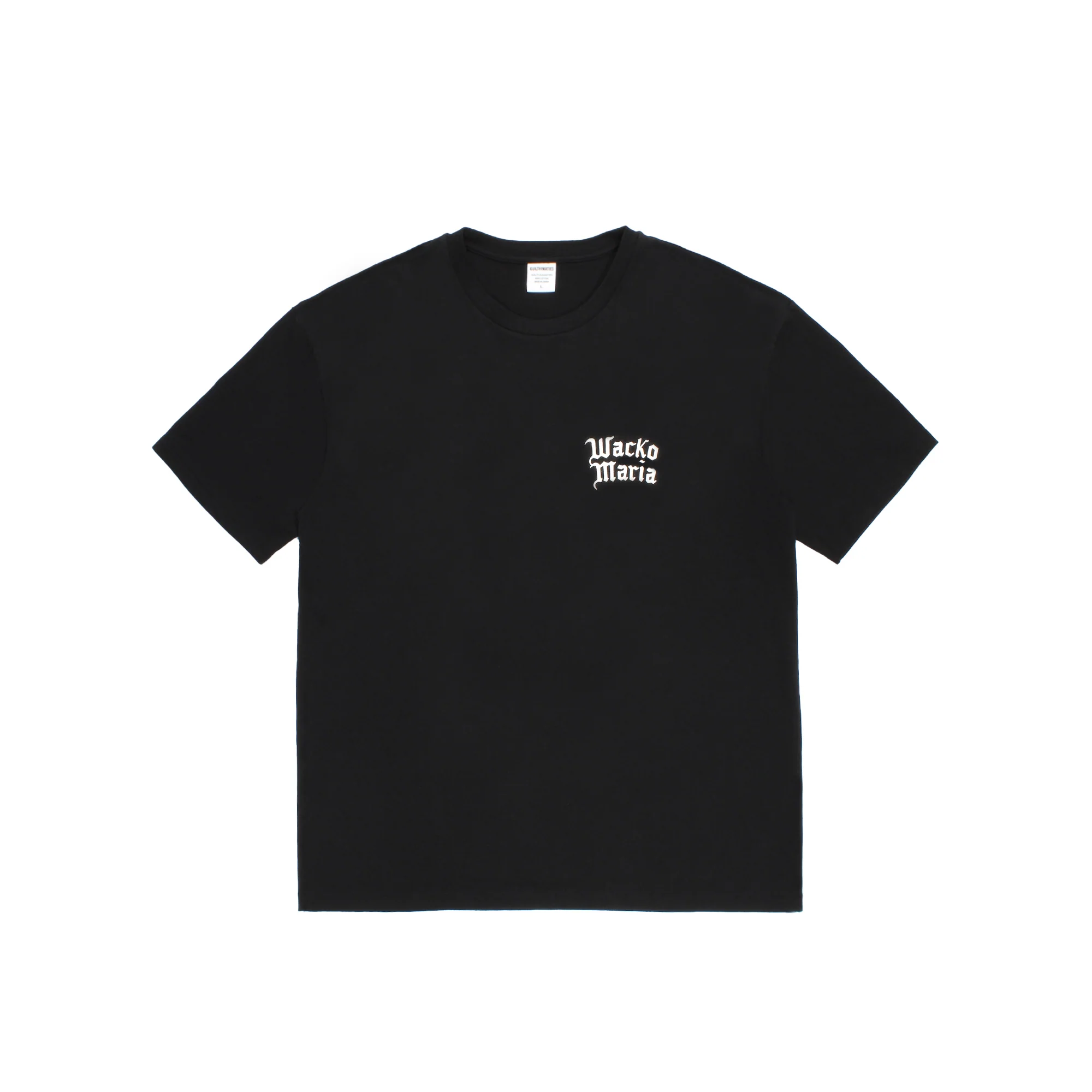 Wacko Maria Mens Washed Heavyweight Crew Neck Tee