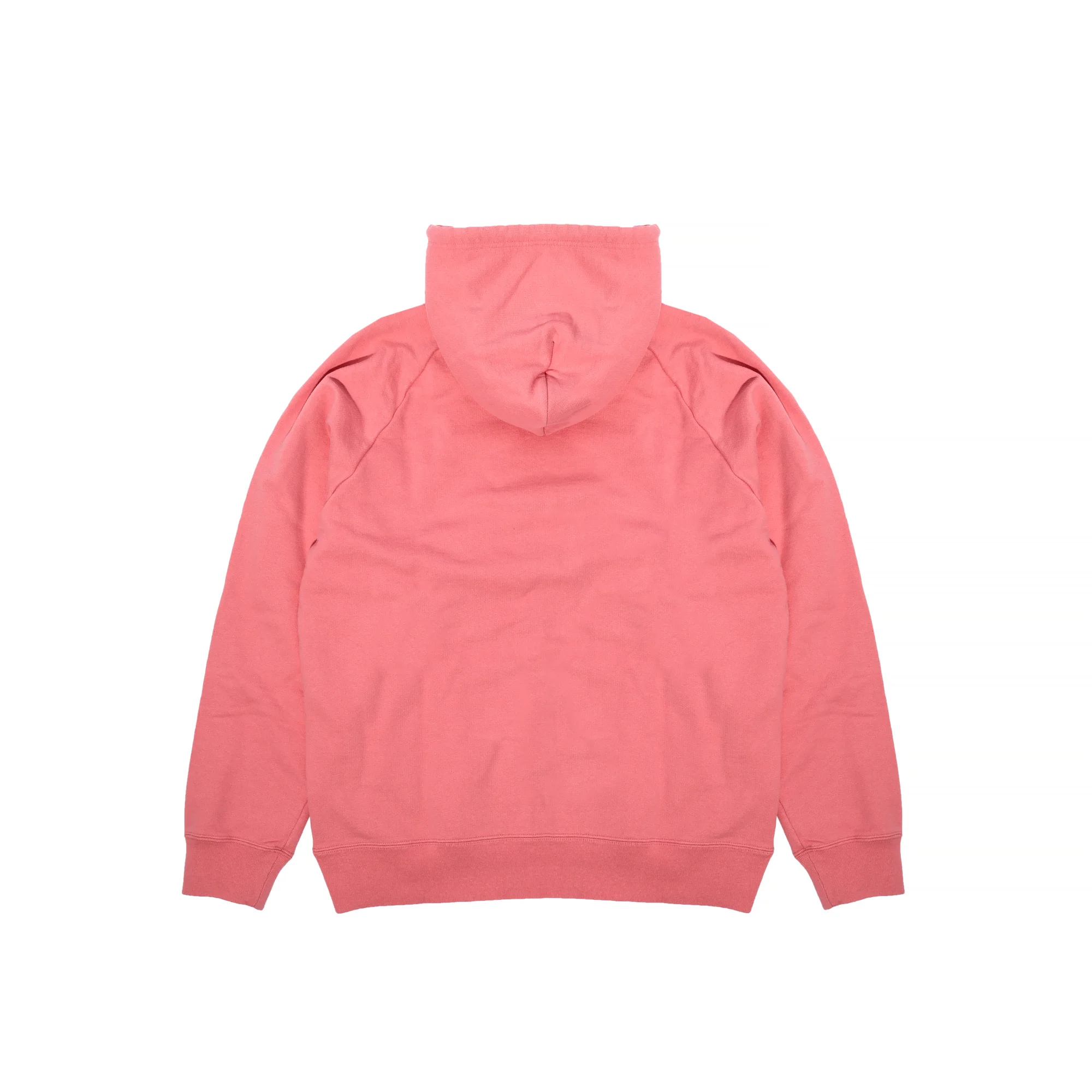 Wacko Maria Mens Washed Heavy Weight Pullover Hoodie 'Pink' - Image 2