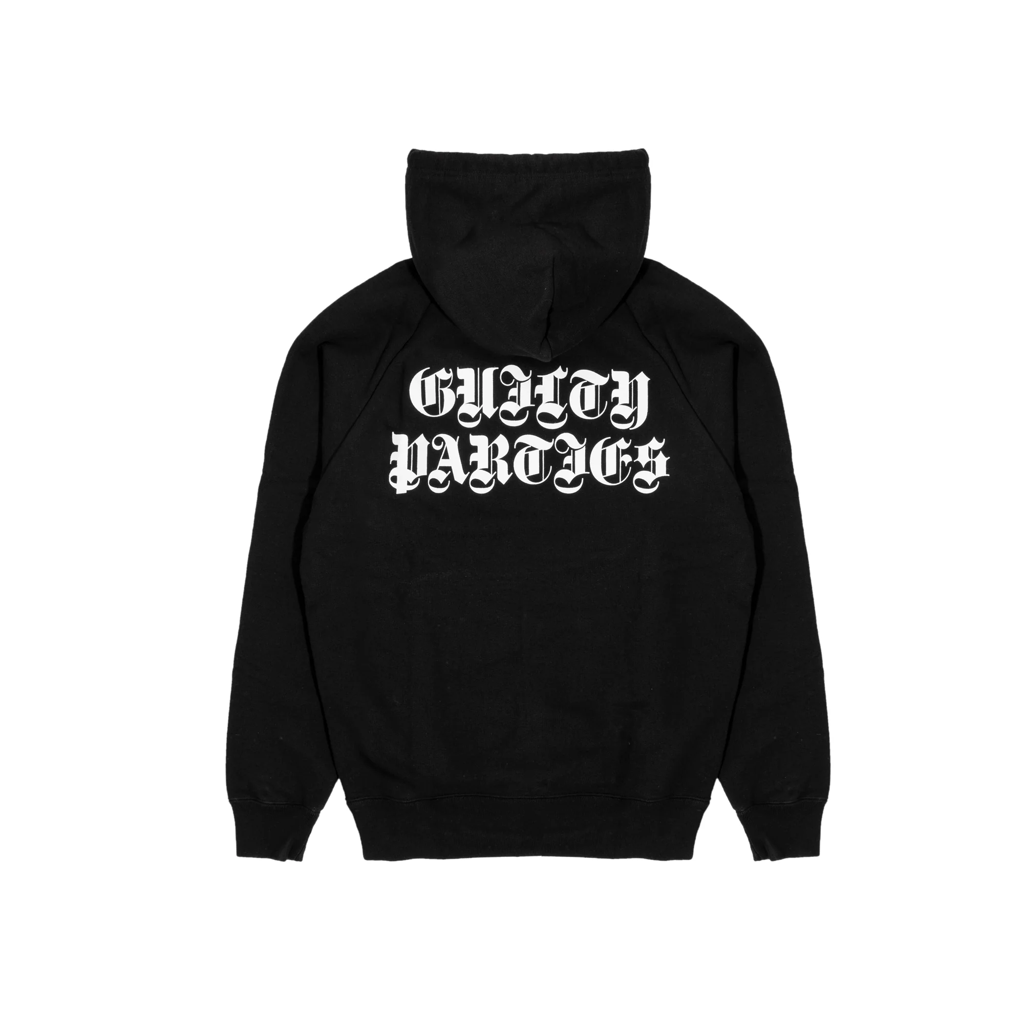 Wacko Maria Mens Washed Heavy Weight Pullover Hoodie Type 2 'Blk' - Image 2