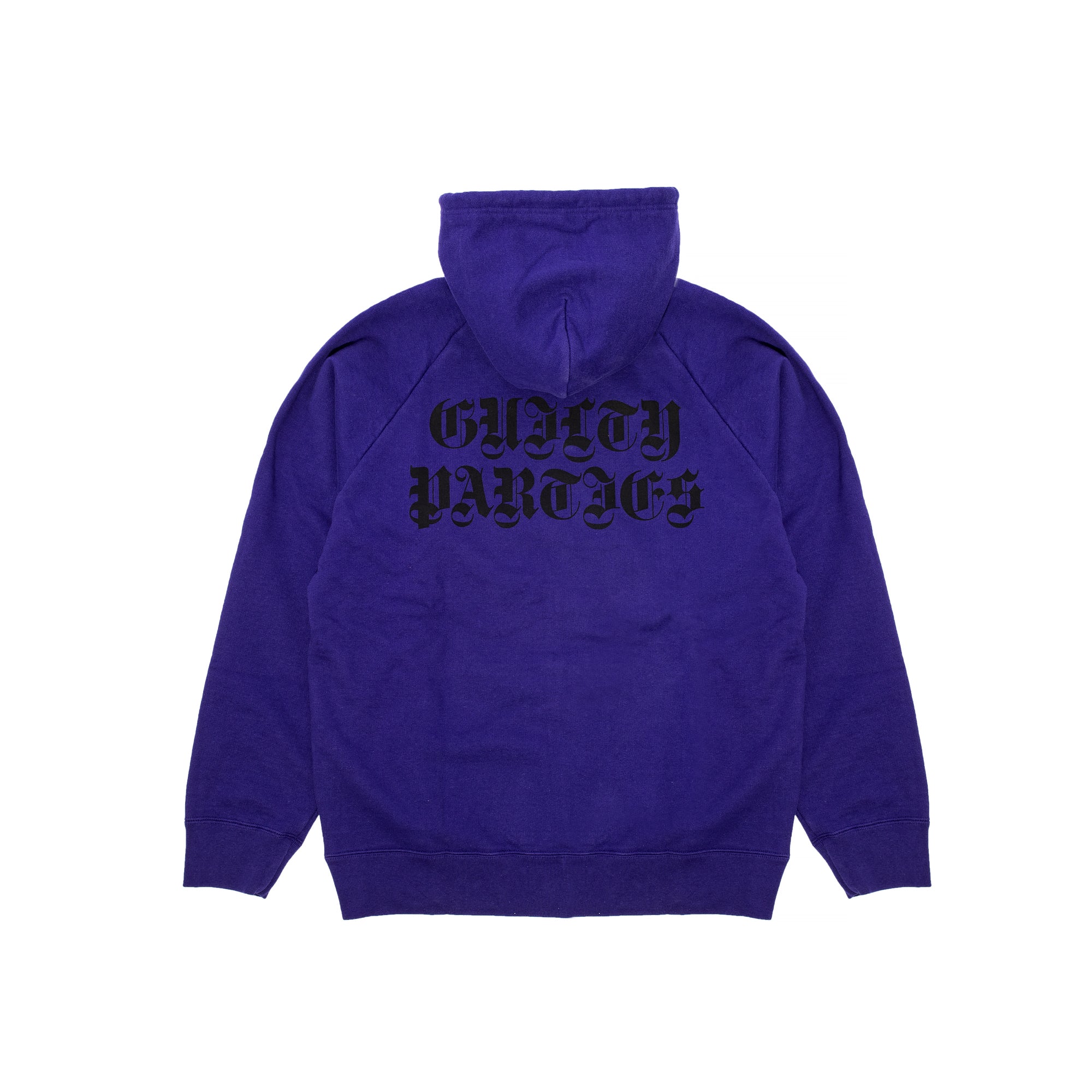 Wacko Maria Mens Washed Heavy Weight Pullover Hoodie Type 2 'Purple' - Image 2