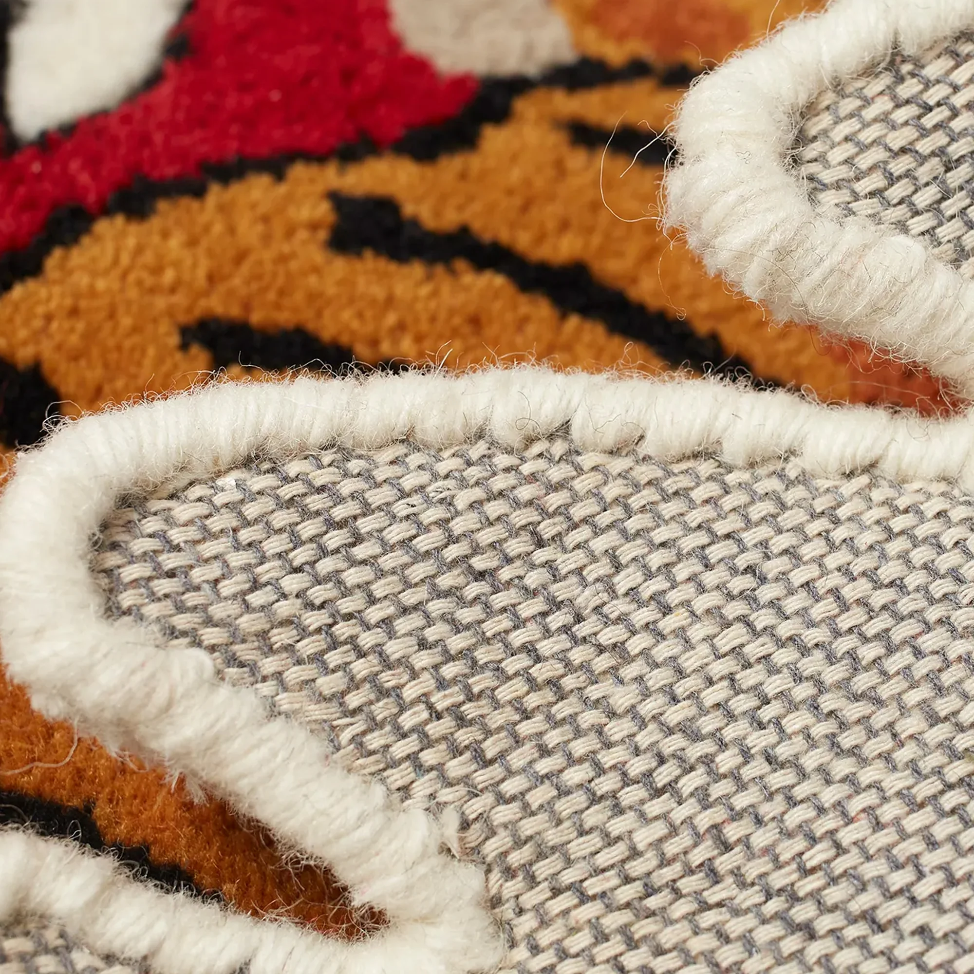 Wacko Maria x Tim Lehi Flaming Tiger Rug - Image 3