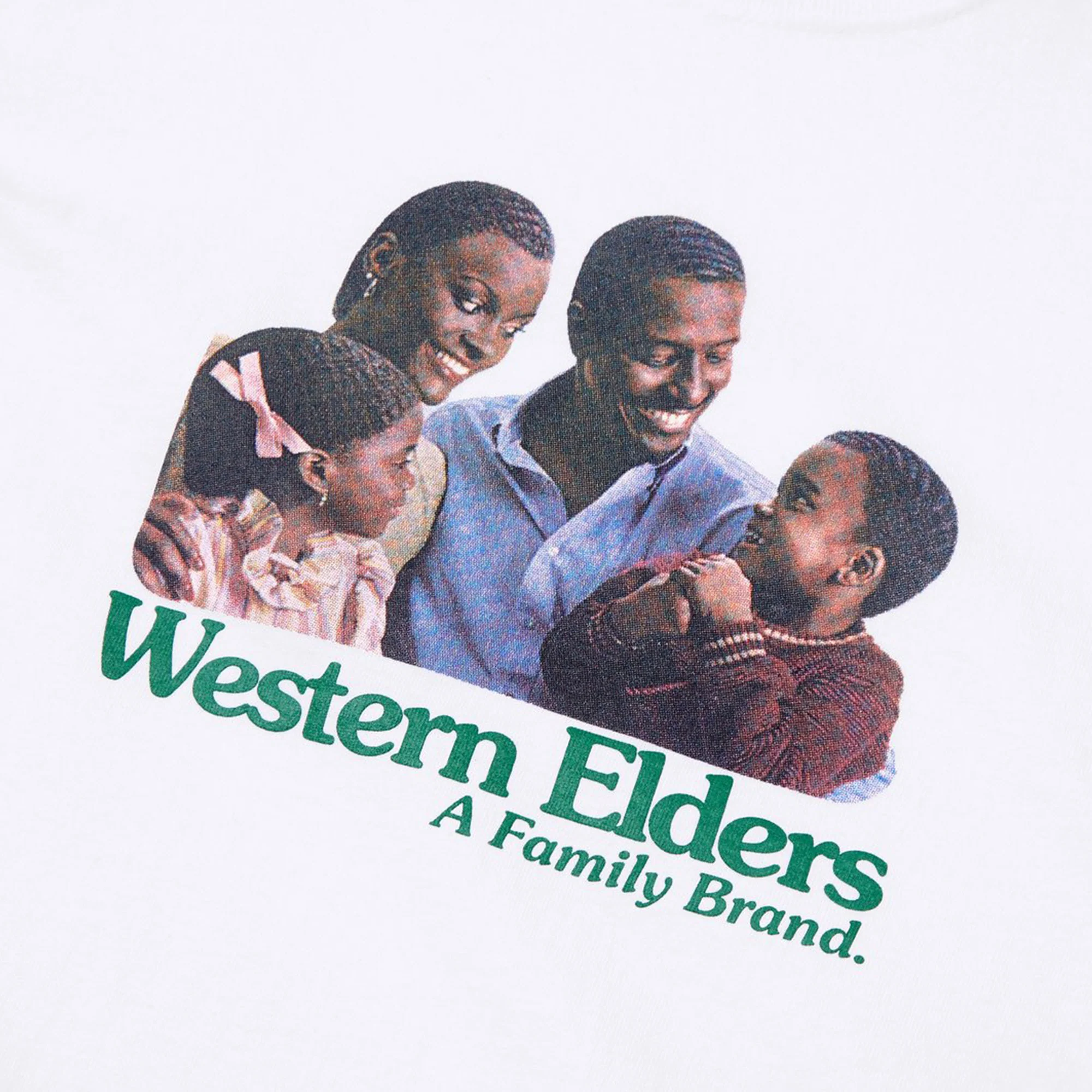 Western Elders Family Brand T-Shirt 'White' - Image 2