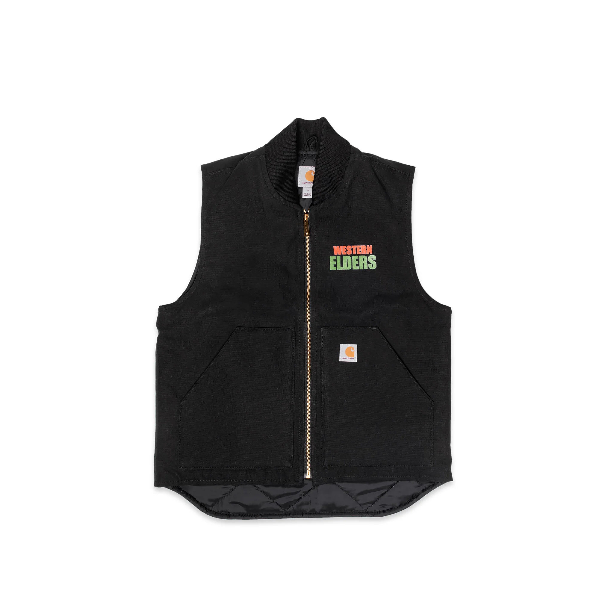 Western Elders Worldwide Respect Carhartt Vest in Black
