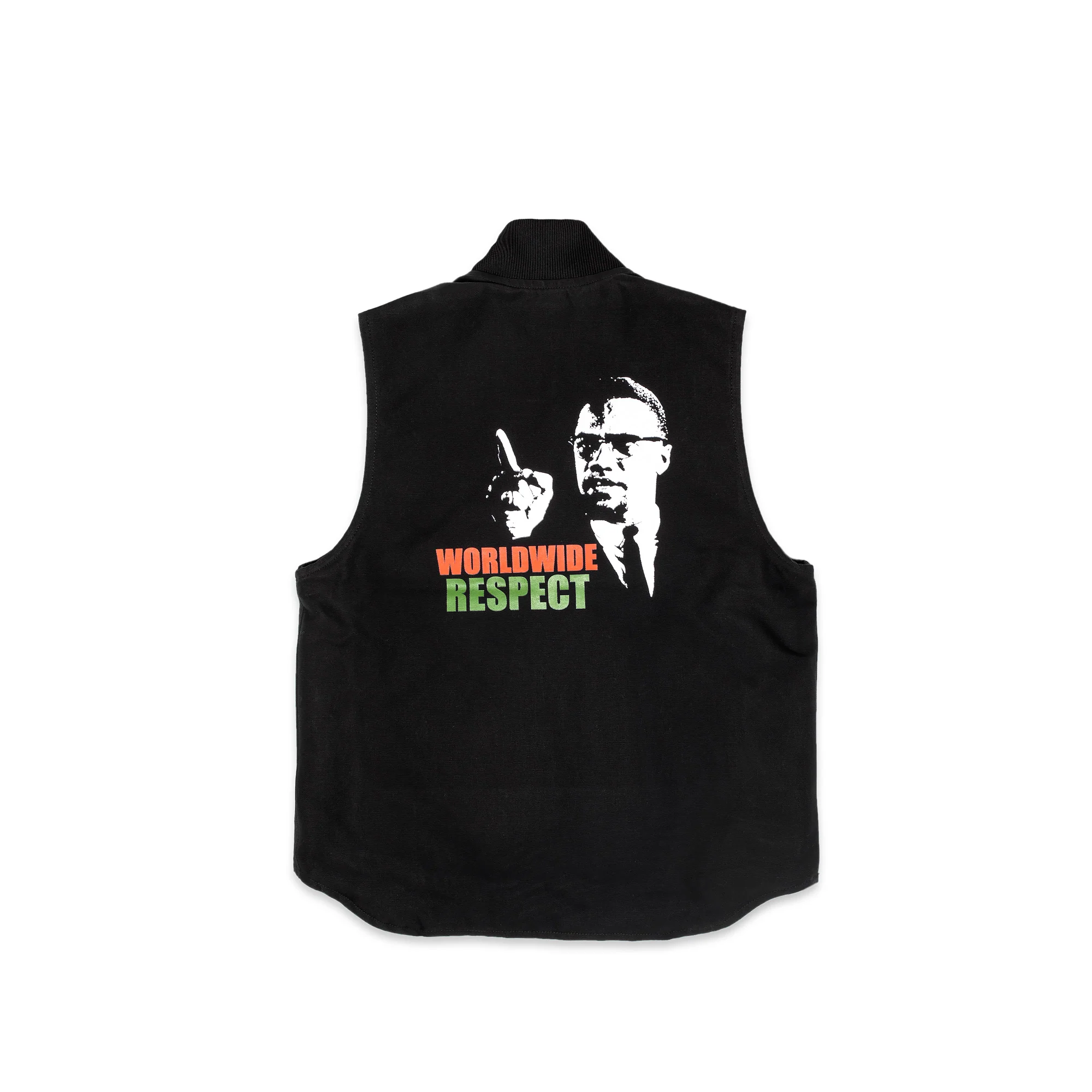 Western Elders Worldwide Respect Carhartt Vest in Black - Image 2