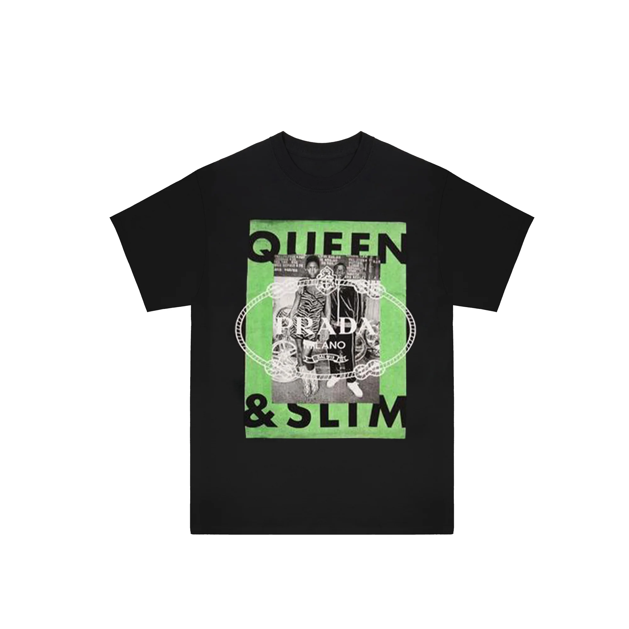 White Lightning Mens Prada Queen + Slim Tee 'Black'