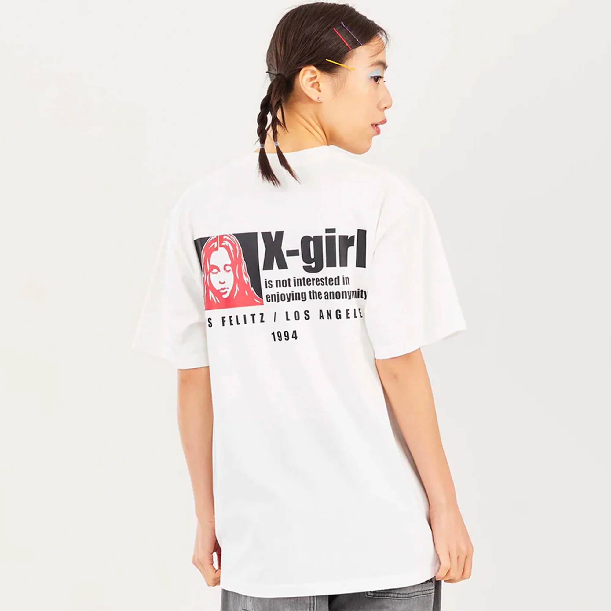 X-Girl Womens Anonymity SS Tee - Image 2