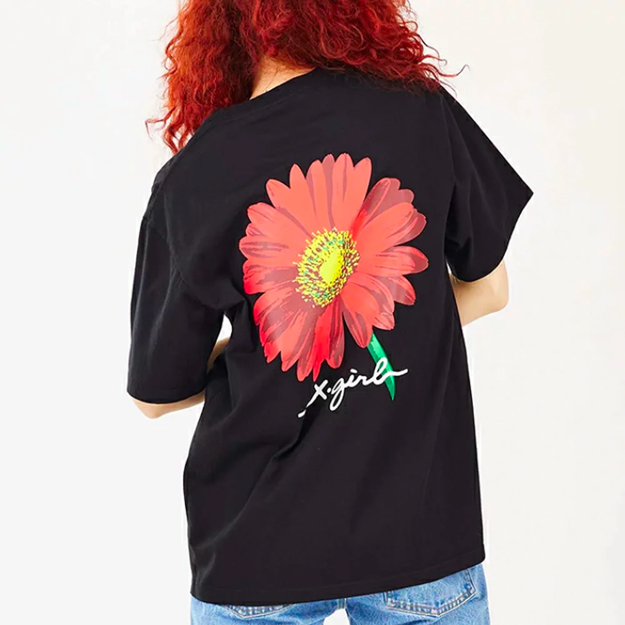 X-Girl Womens Big Flower SS Tee - Image 2