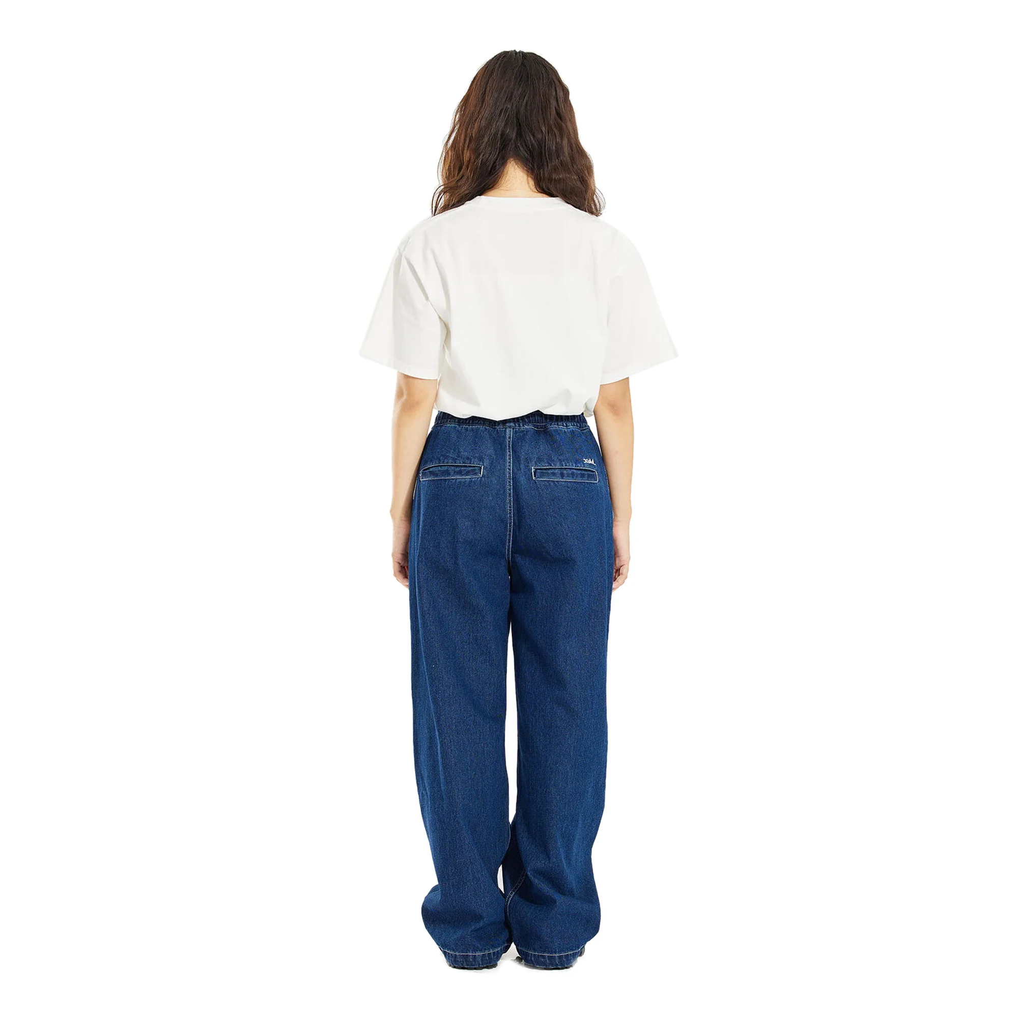 X-Girl Womens Denim Easy Pants - Image 4