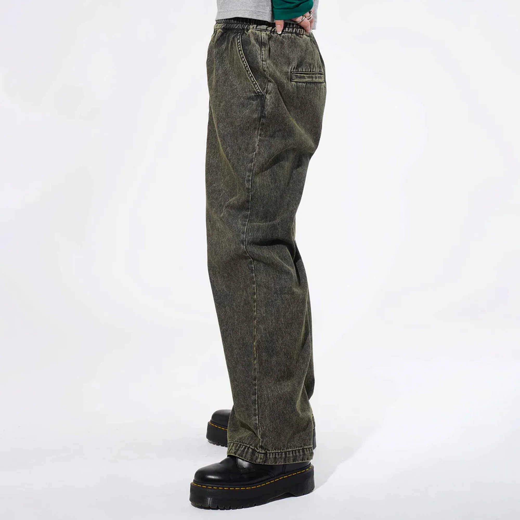 X-Girl Womens Easy Denim Pants - Image 4