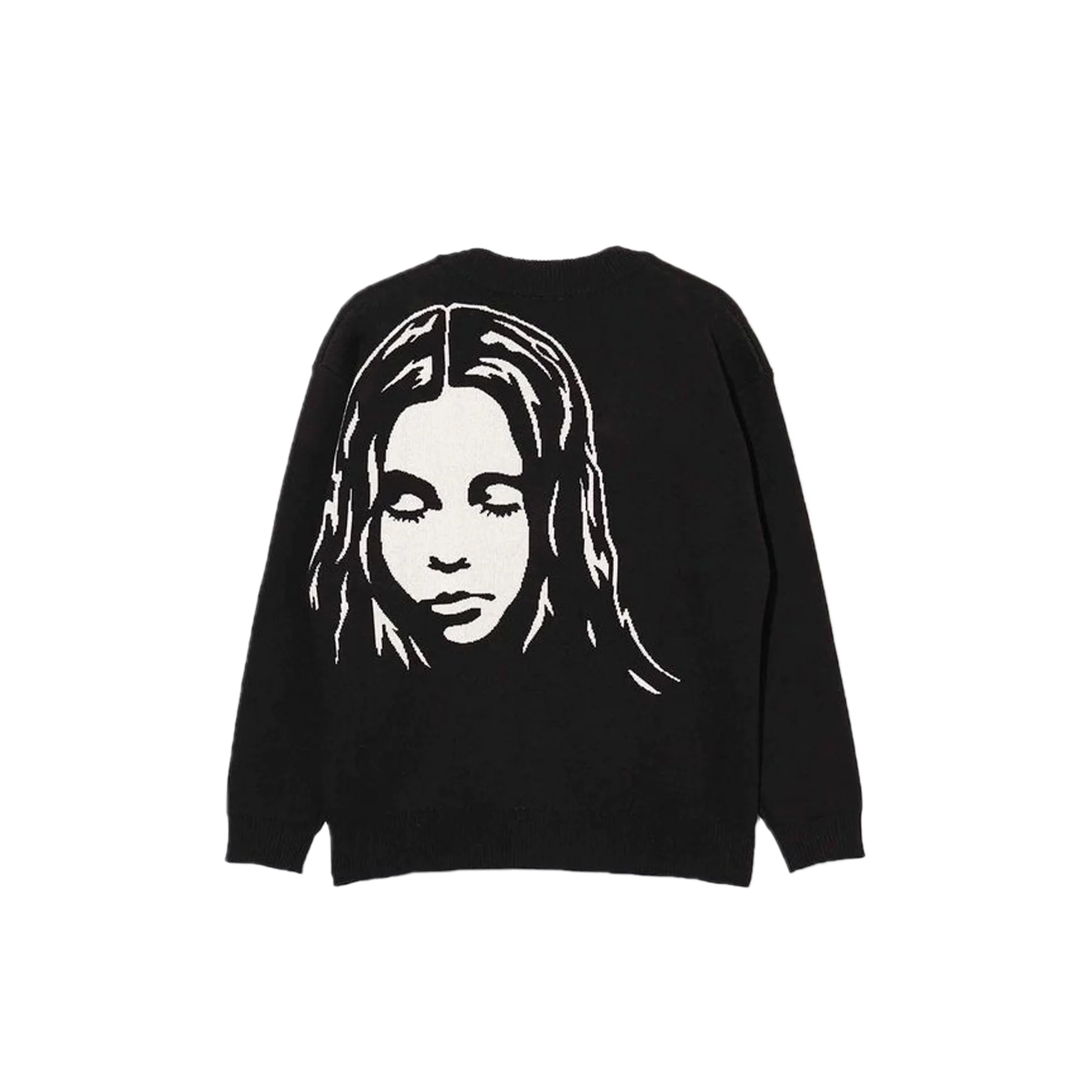 X-Girl Womens Face Jacquard Knit Cardigan - Image 2