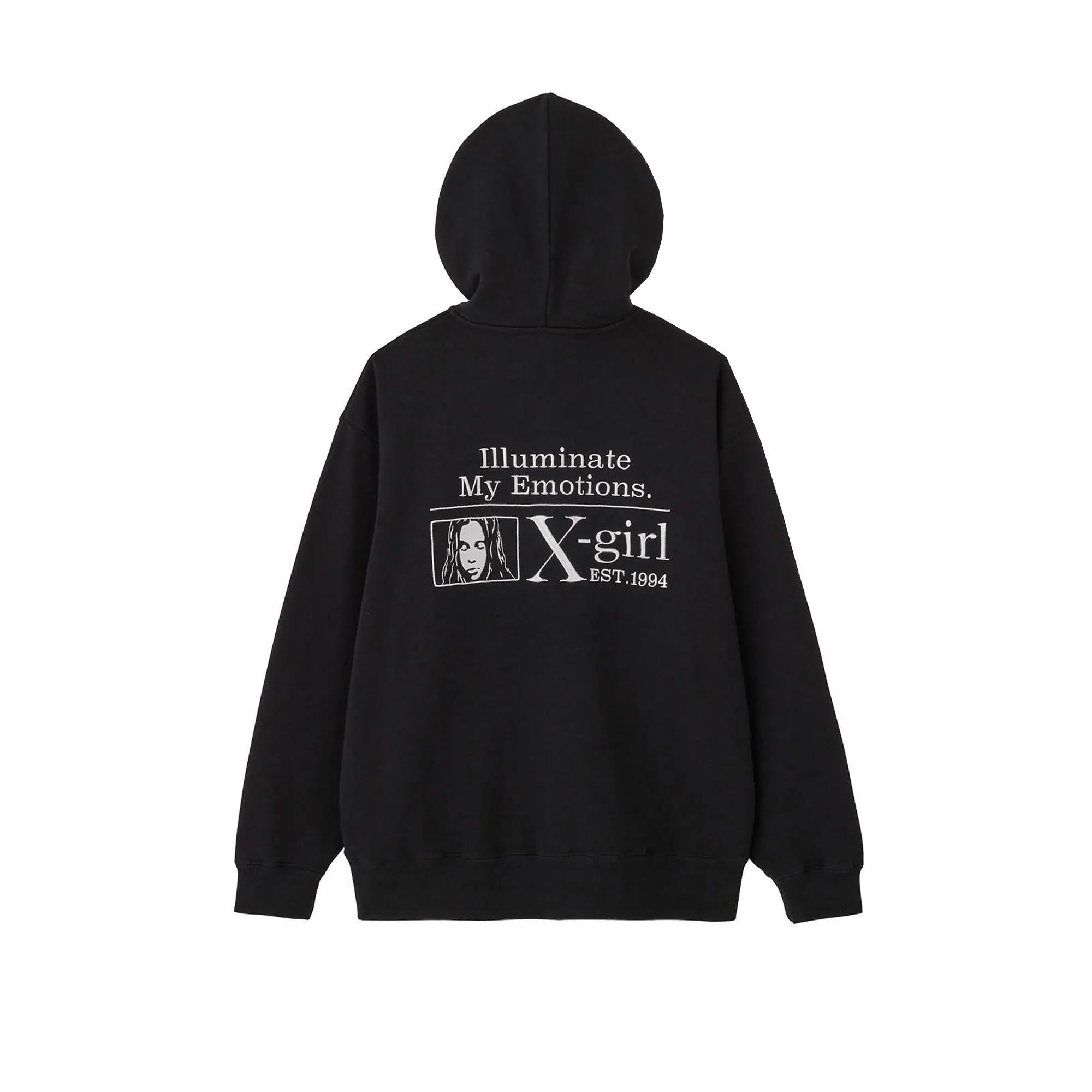 X-Girl Womens My Emotions Zip Up Hoodie - Image 2