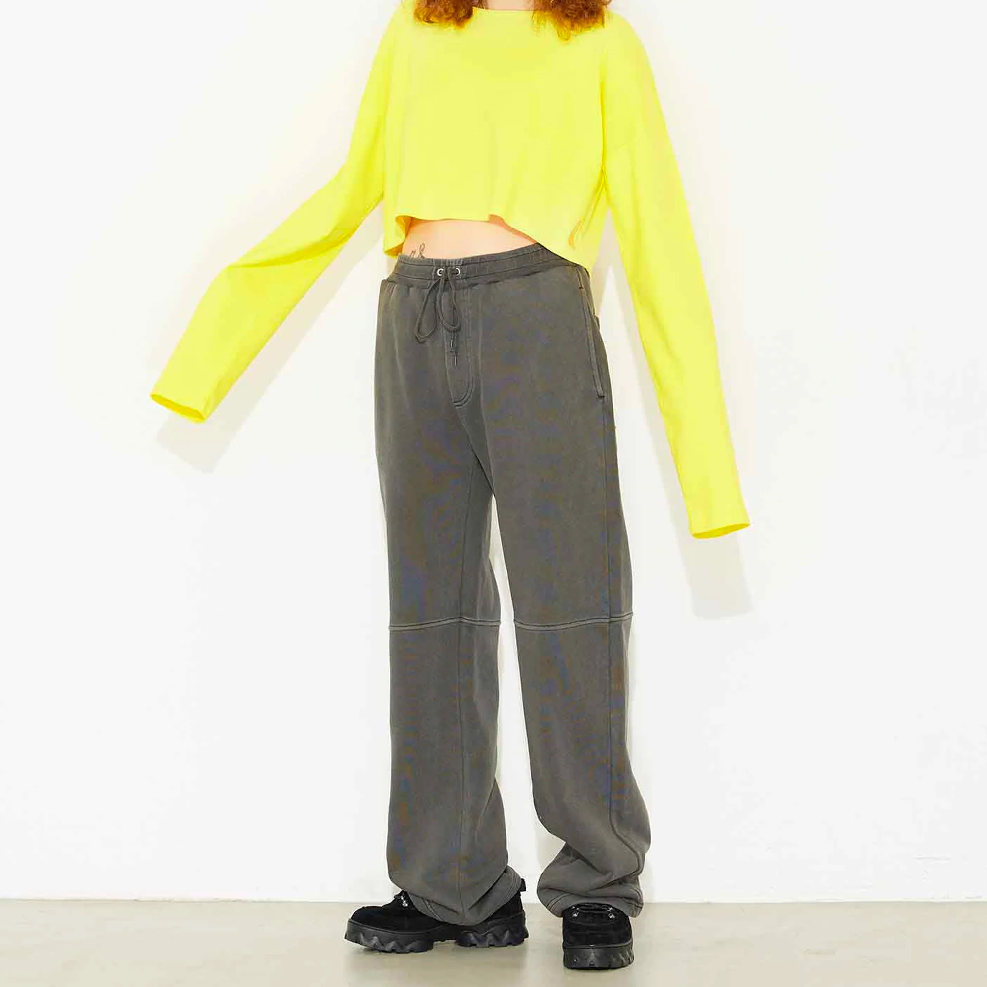 X Girl Womens Pigment Dyed Sweatpant - Image 2