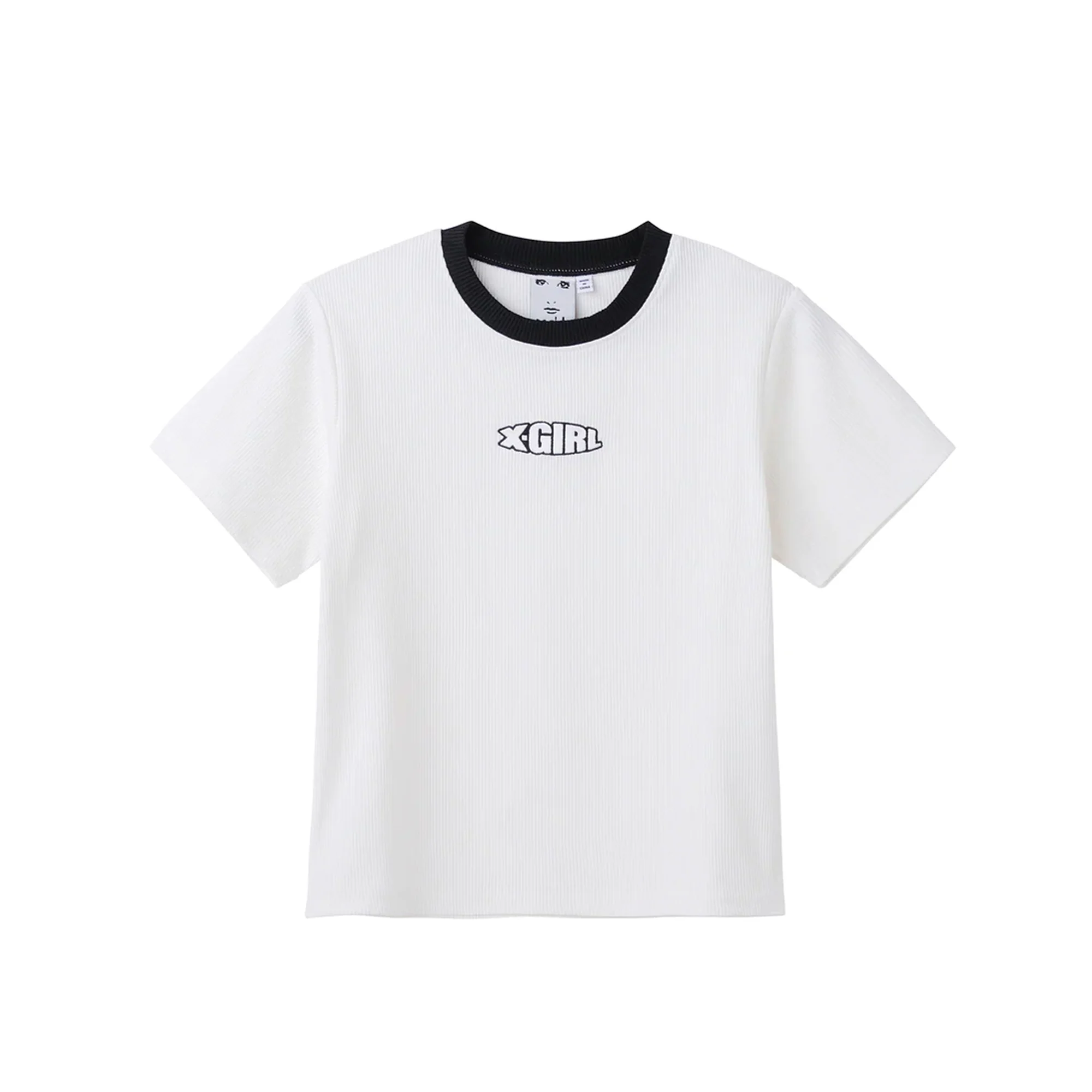 X Girl Womens Ringer Baby Tee