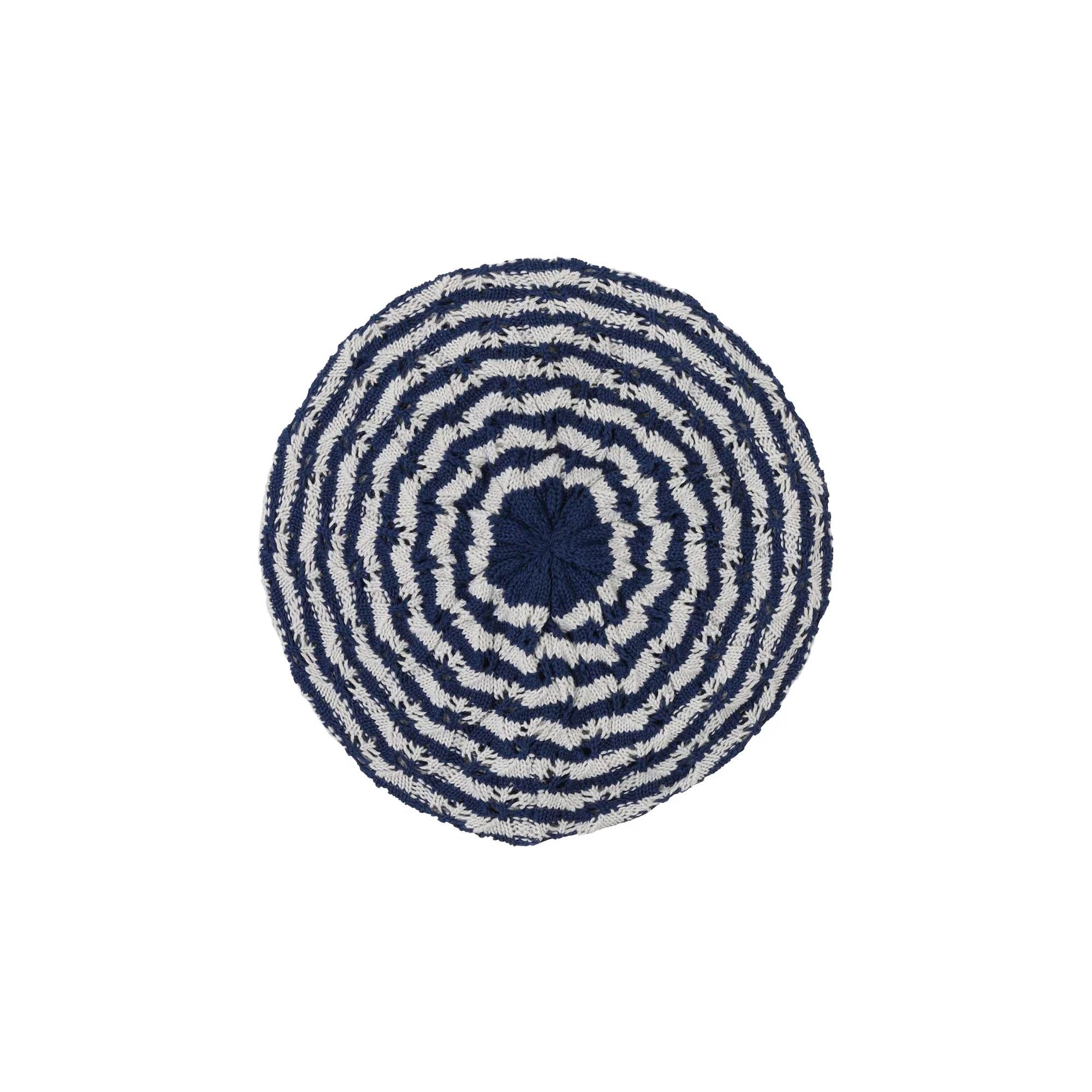 X-Girl Womens Striped Knit Beret - Image 4