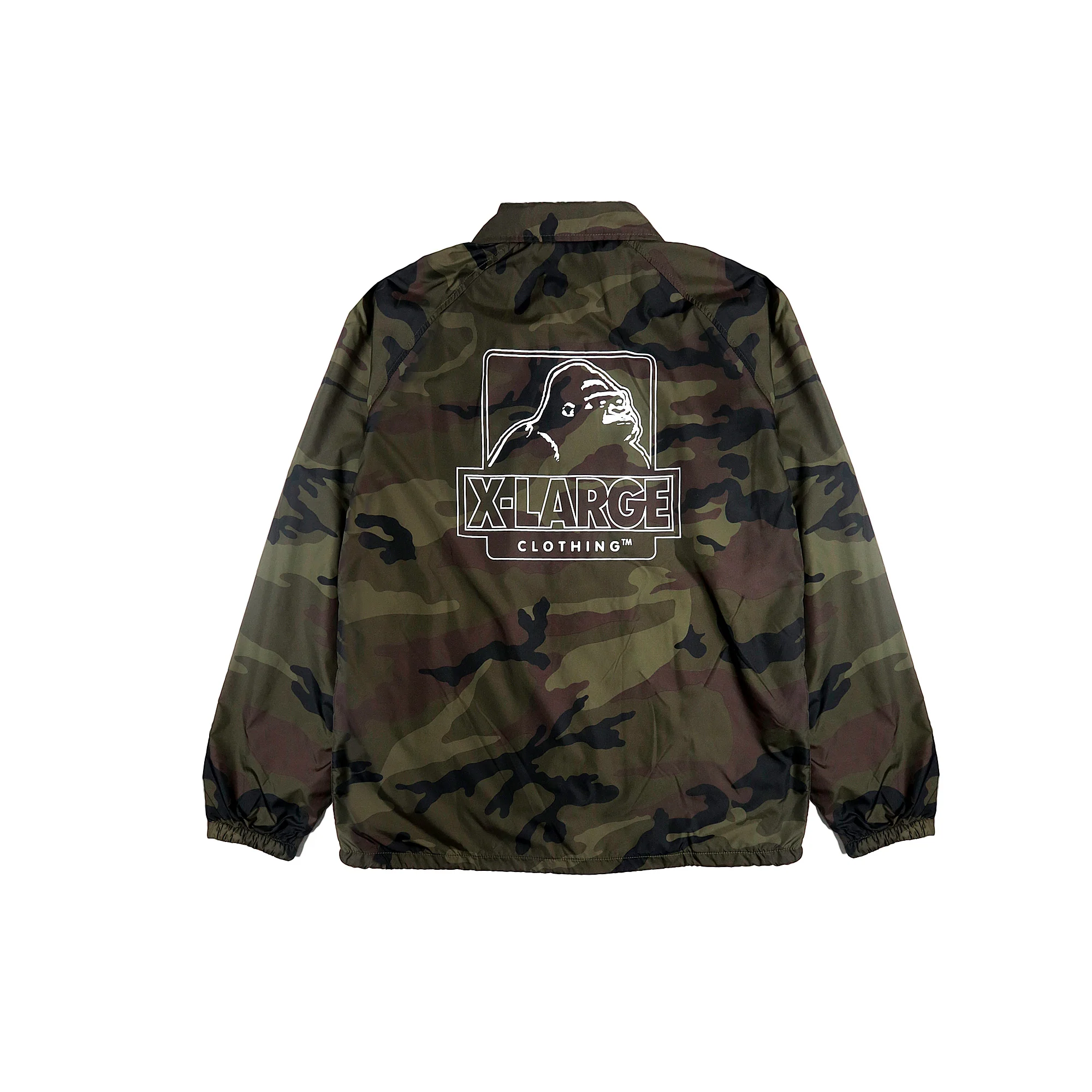 X-Large Men's Border Coach Jacket - Camo - Image 2