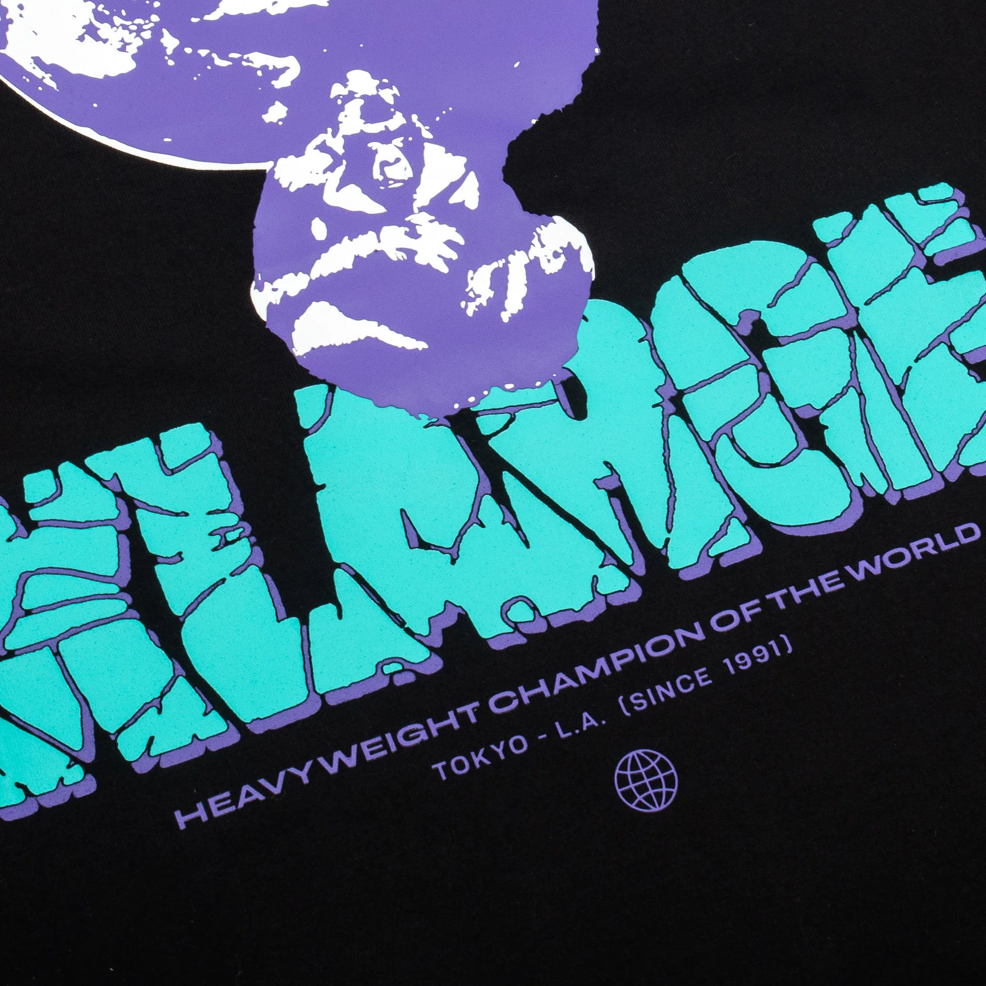 X-Large Mens Champion Of The World LS Tee - Image 4
