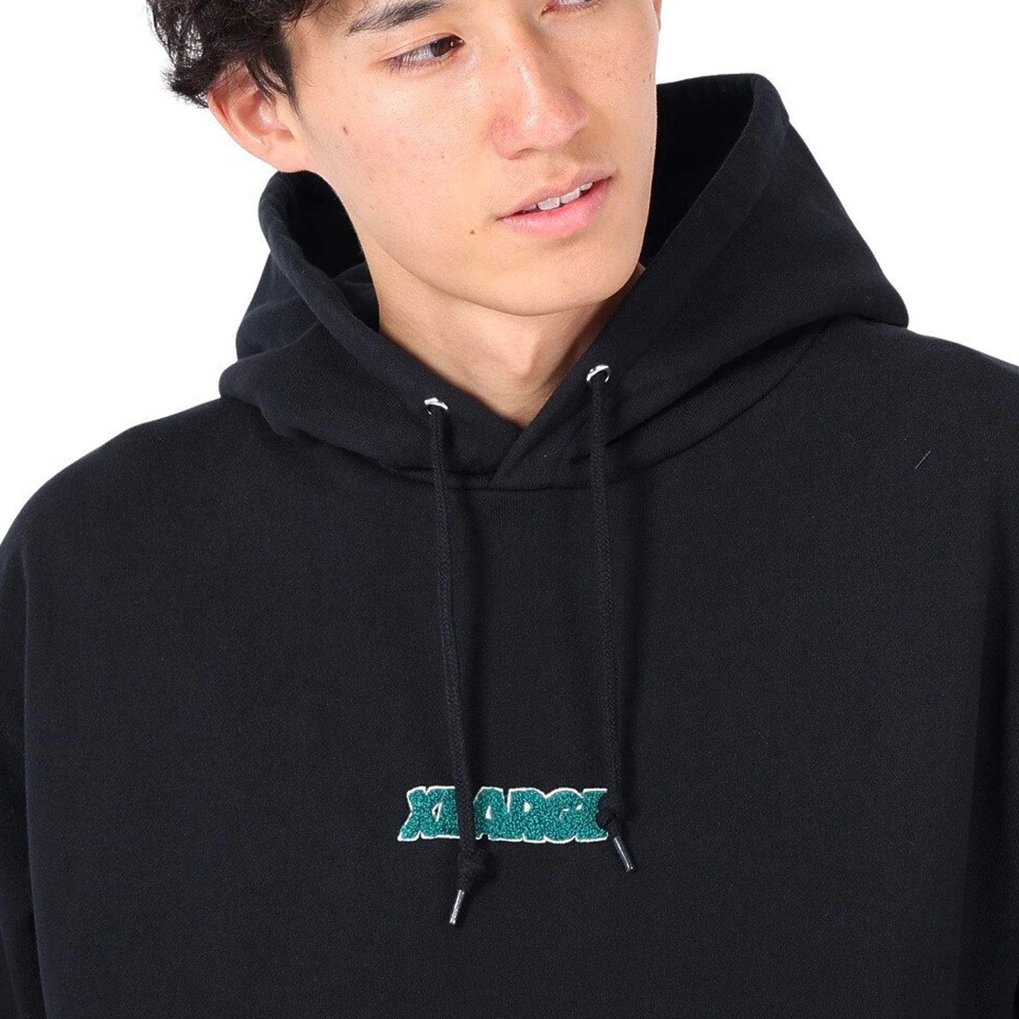 X-Large Mens Chenille Standard Logo Hoodie - Image 2