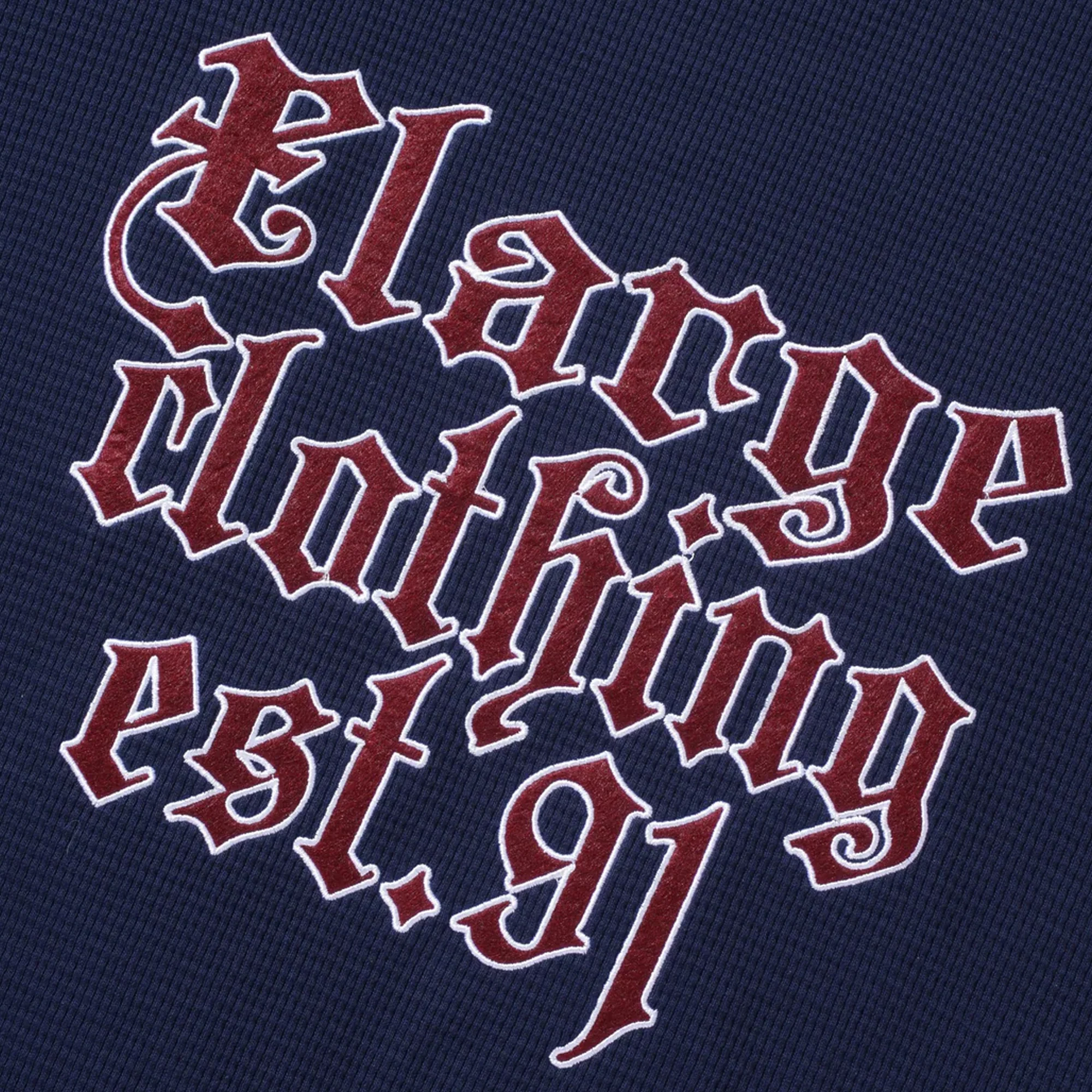 X-Large Mens Old English EST.91 Thermal L/S Top - Image 4
