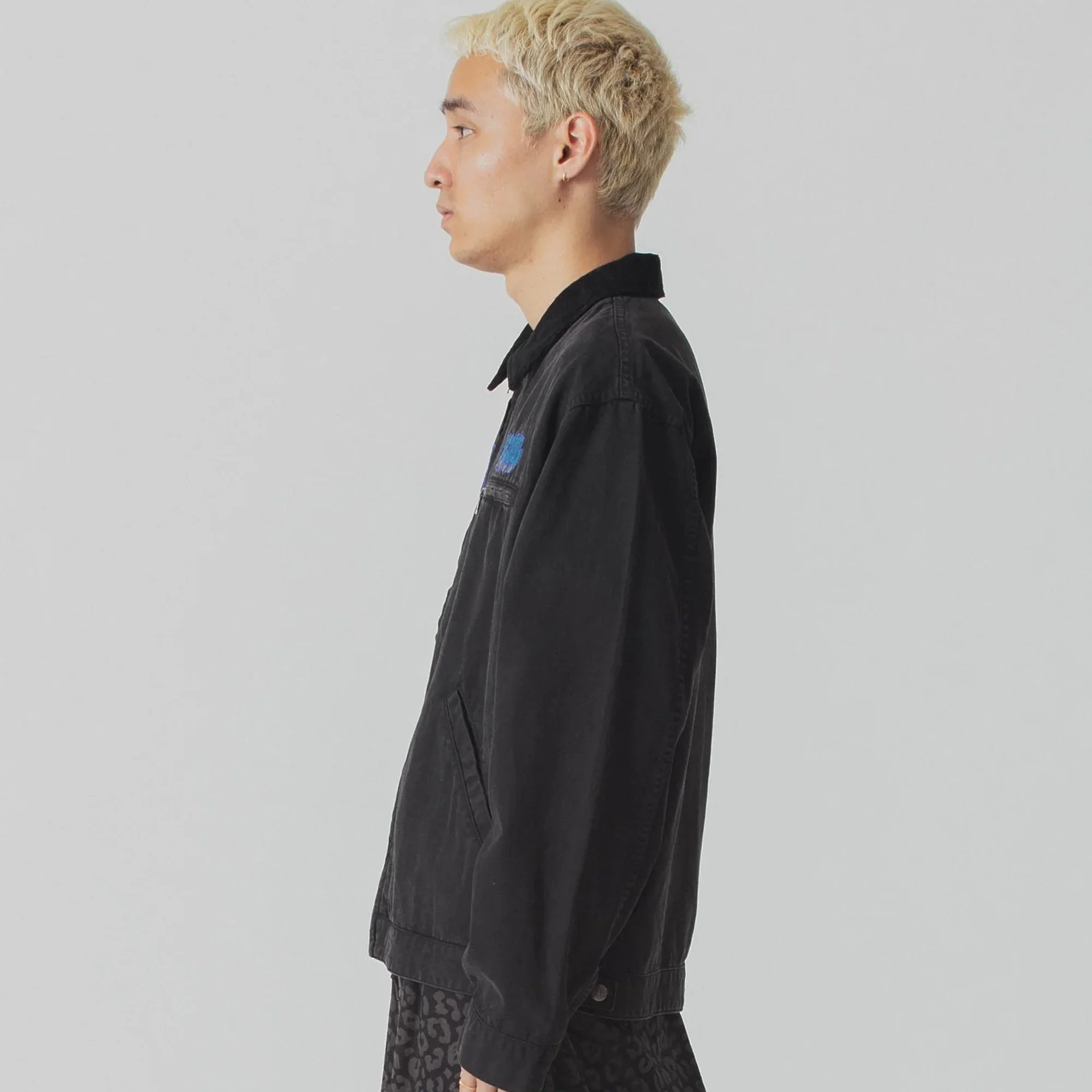 X-Large Mens Overdyed Work Jacket - Image 3