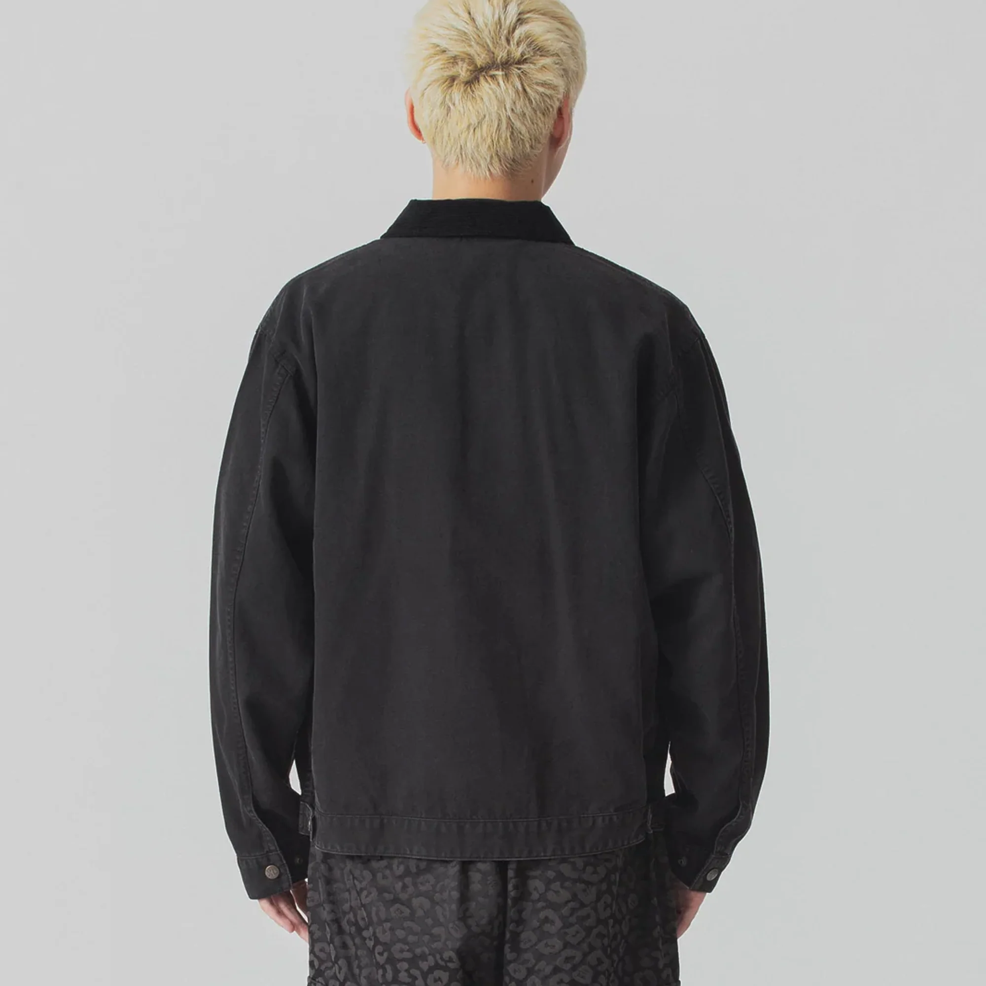 X-Large Mens Overdyed Work Jacket - Image 4