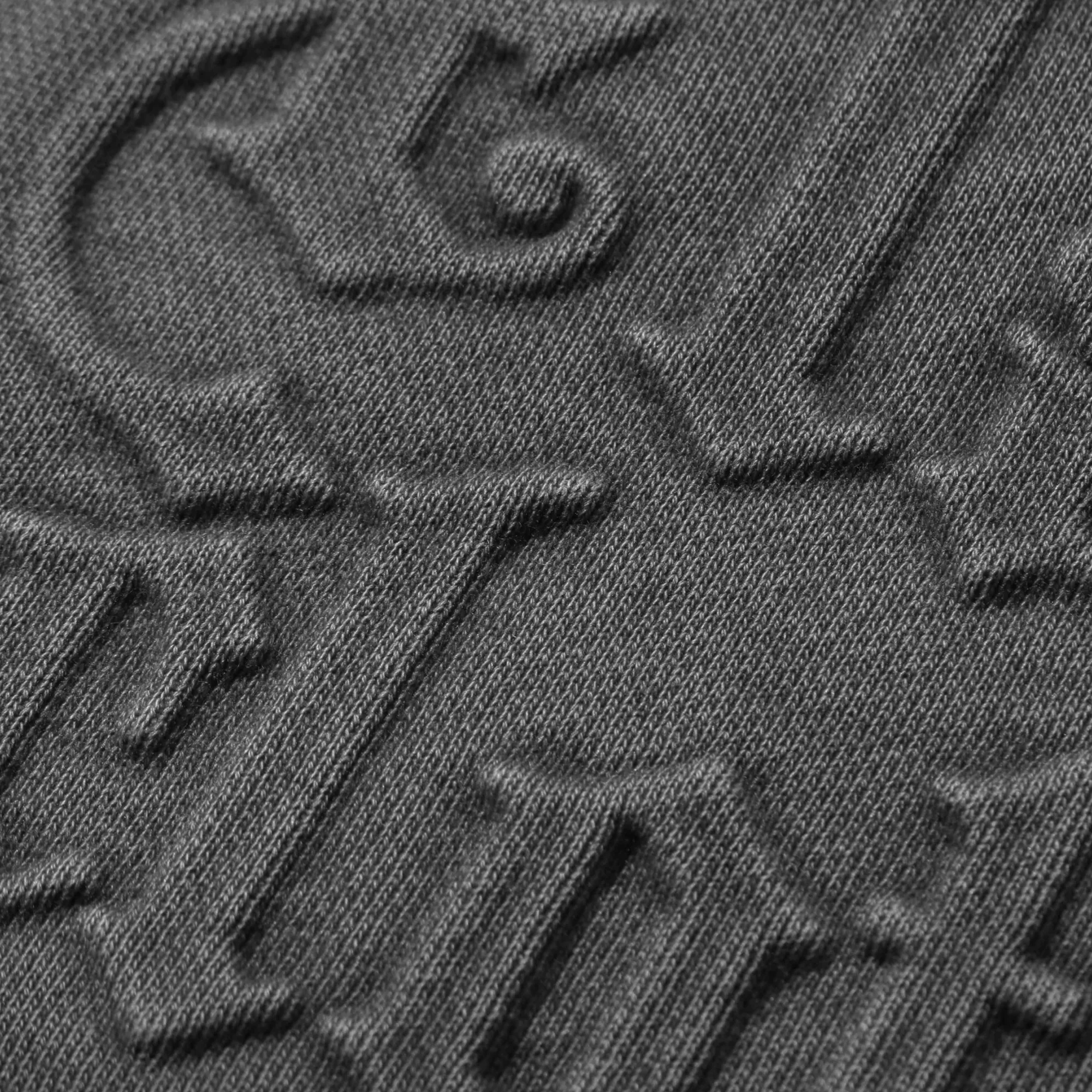 X-Large Mens Pigment Embossed Zip Hooded Sweatshirt - Image 4