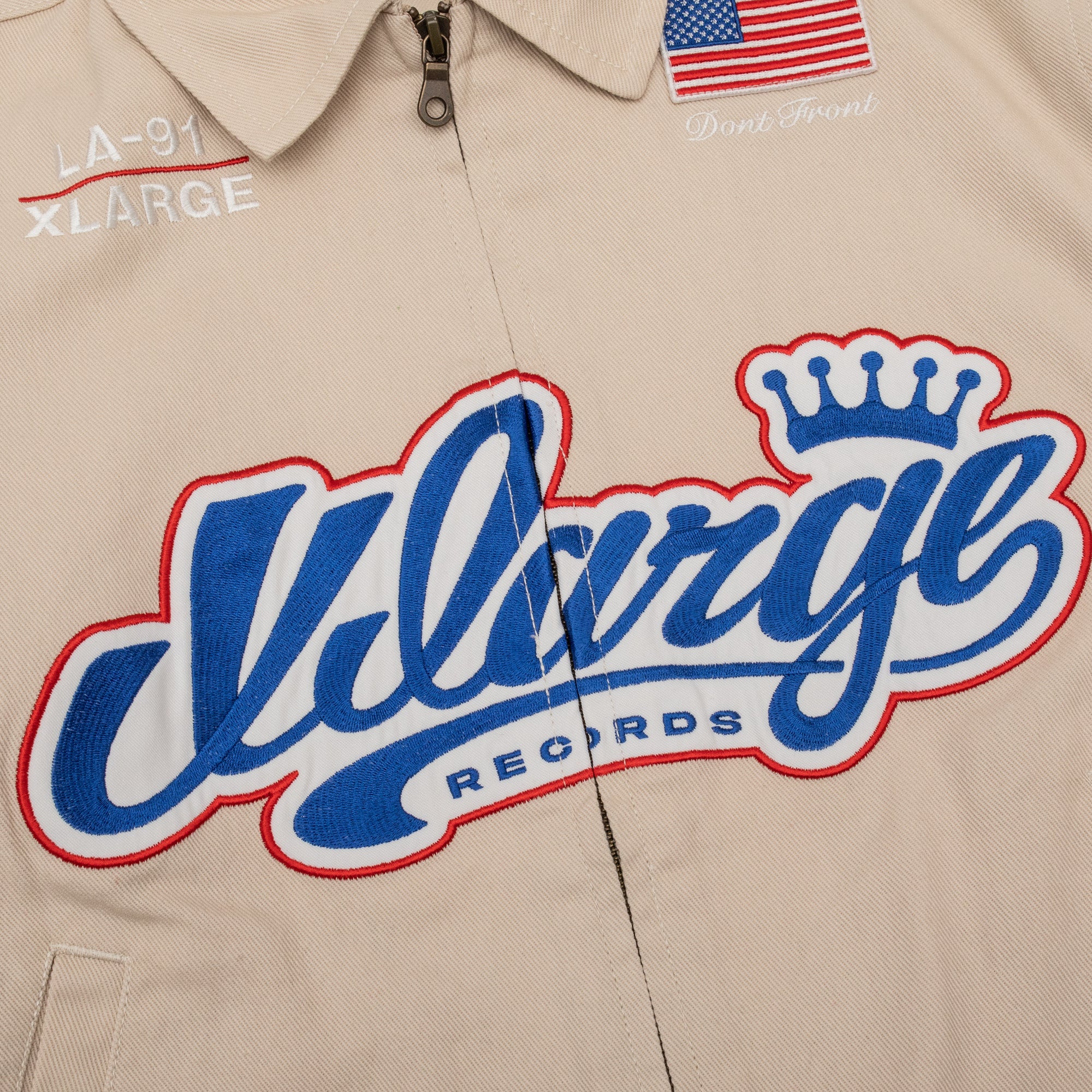 X-Large Mens Records Work Jacket - Image 2