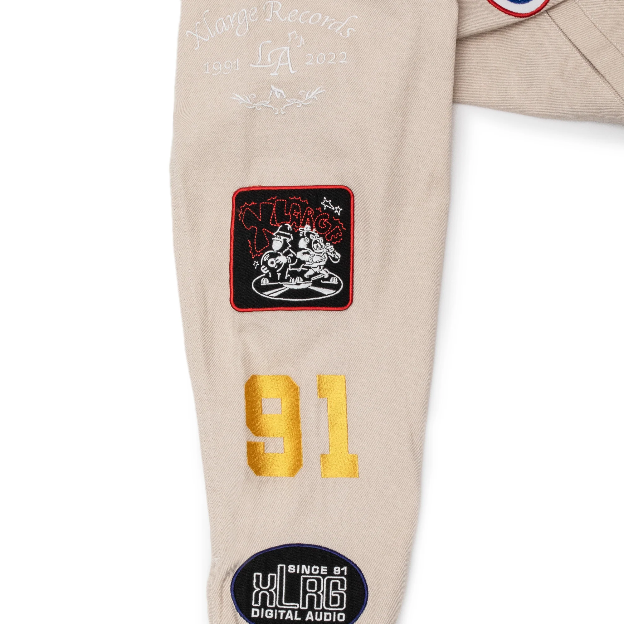 X-Large Mens Records Work Jacket - Image 4