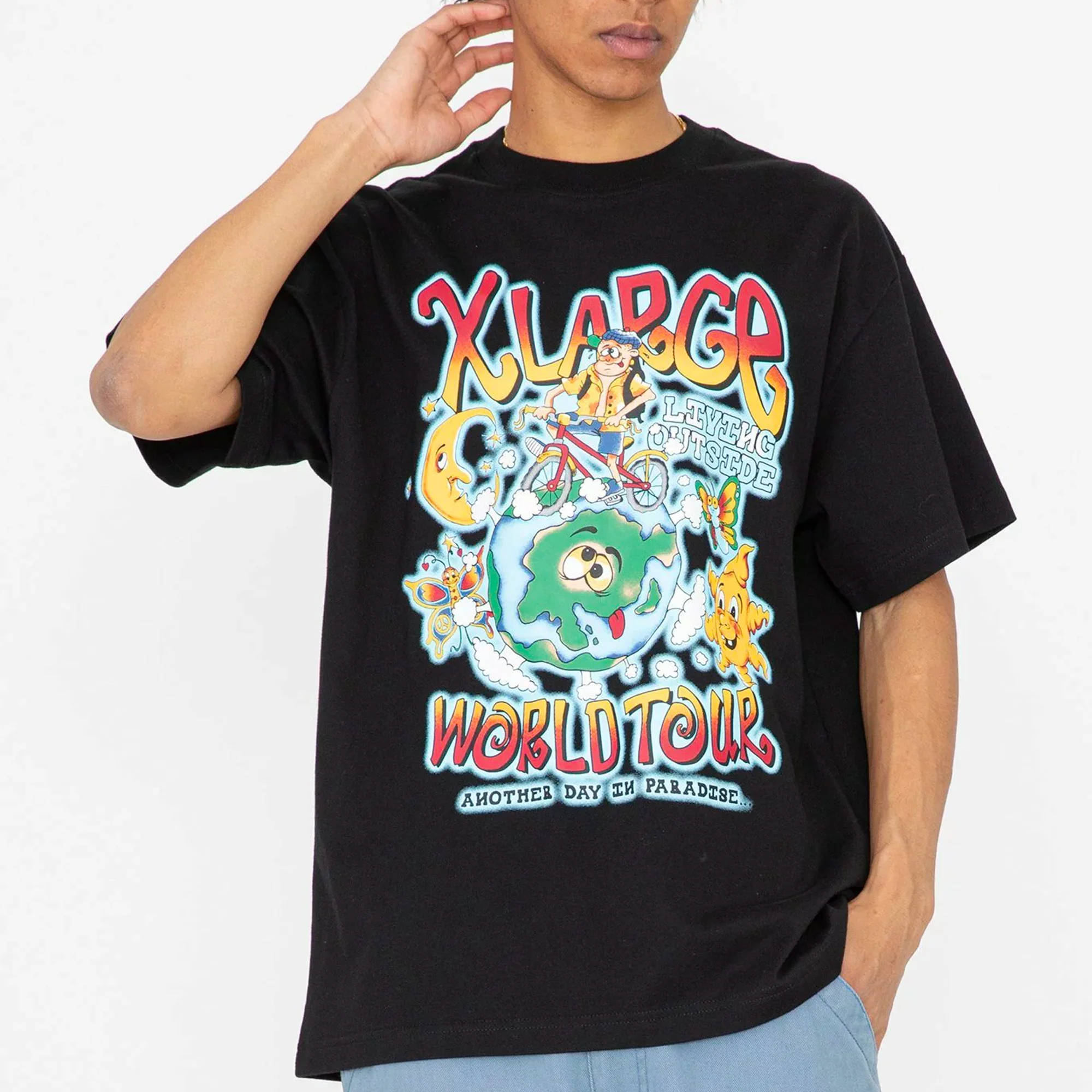X-Large Mens World Tour SS Tee - Image 4