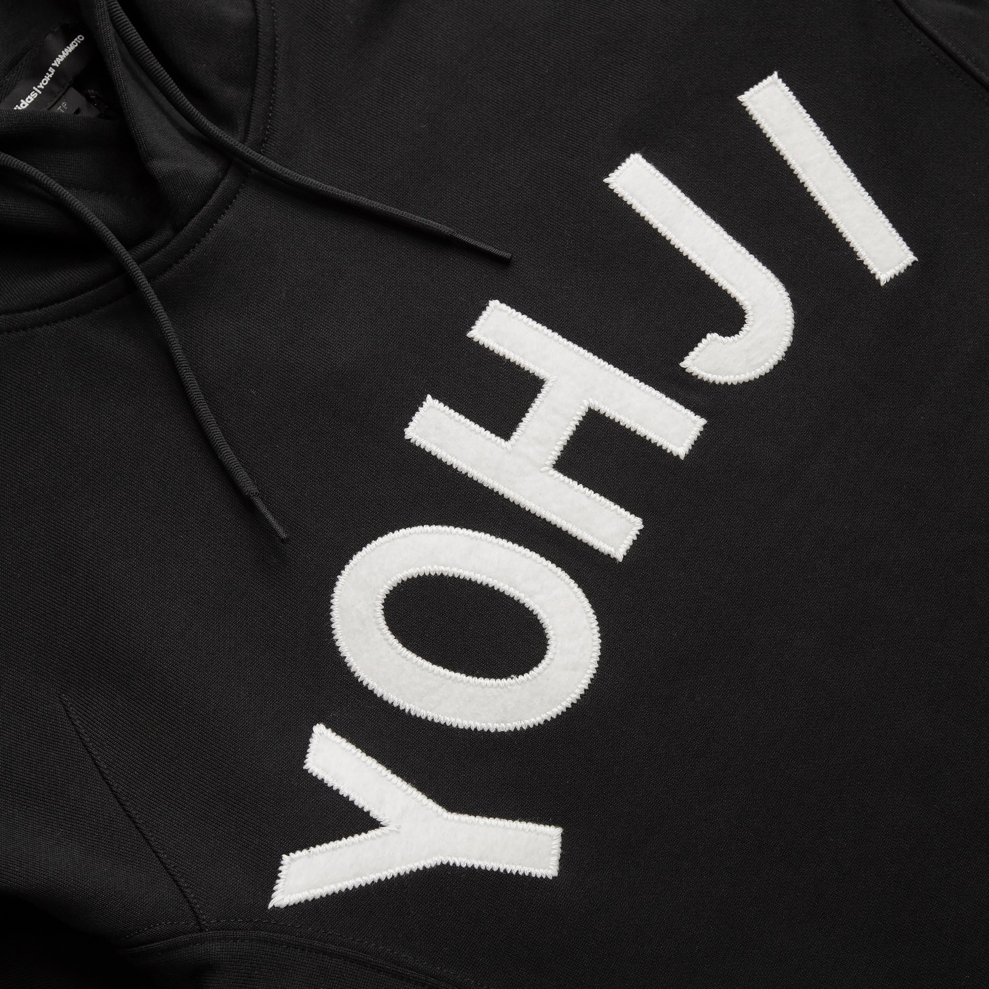 Y-3 Mens Letter Hoodie - Image 2